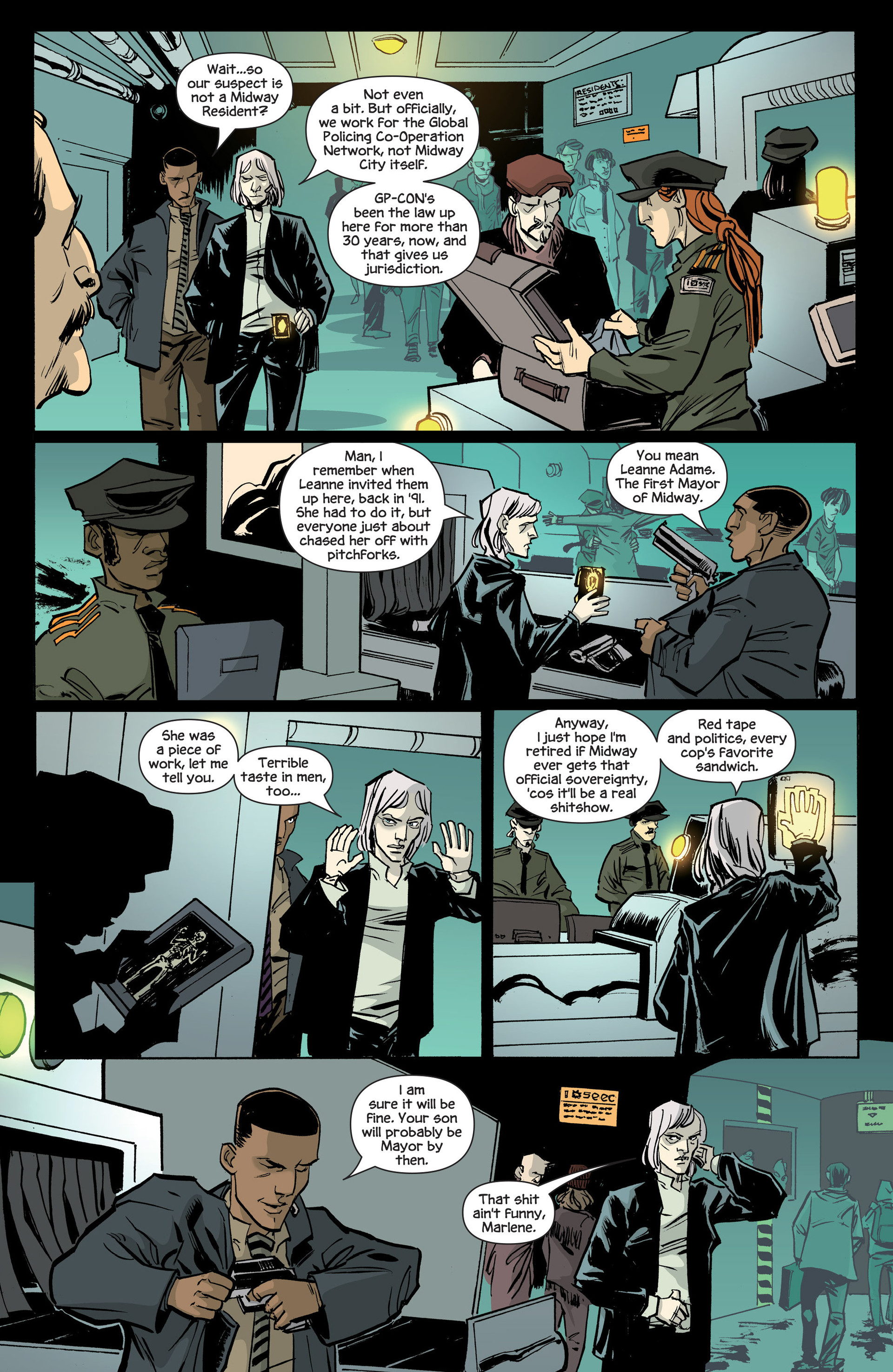 Read online The Fuse comic -  Issue #8 - 10