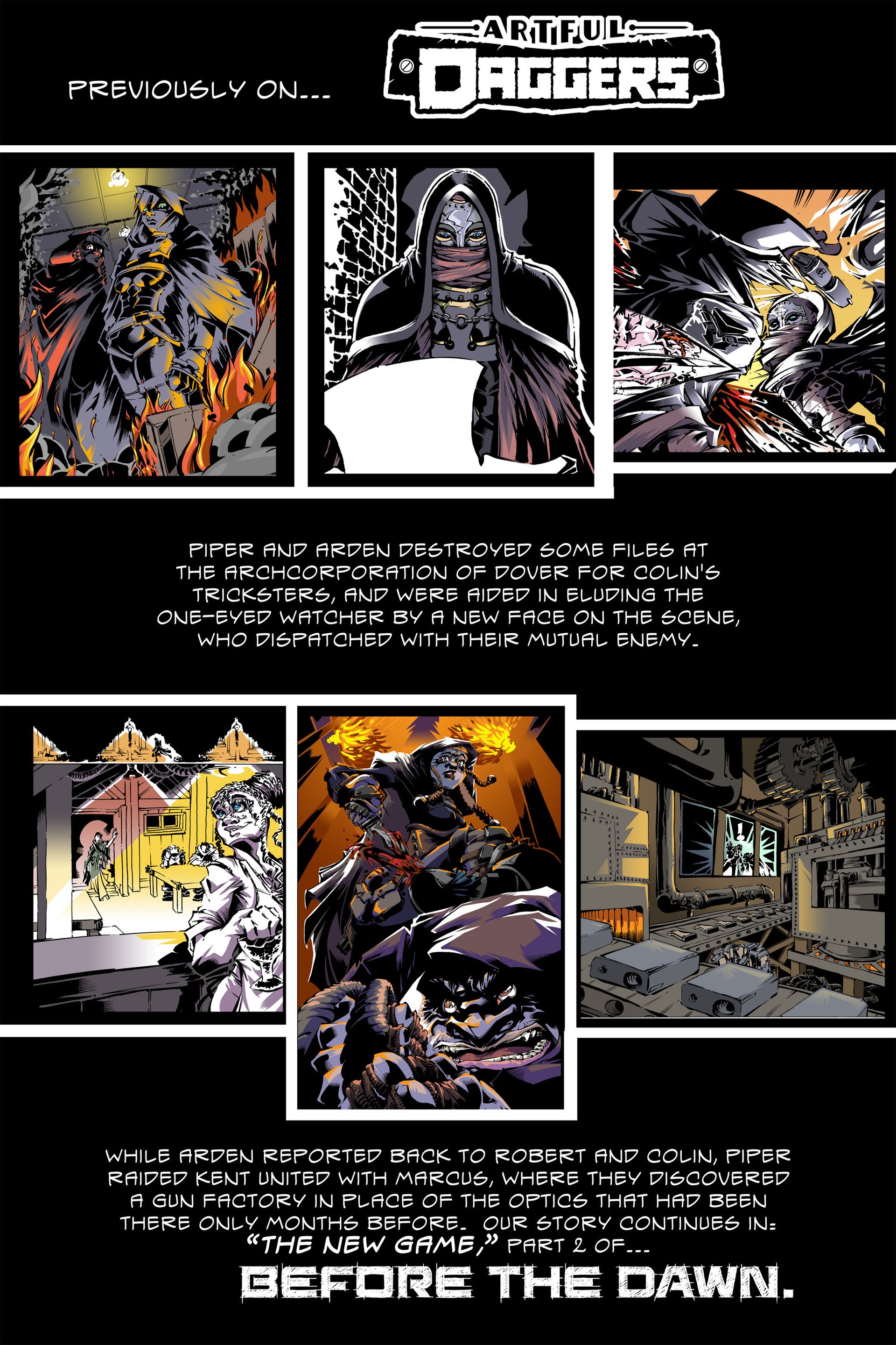 Read online Artful Daggers comic -  Issue #11 - 3