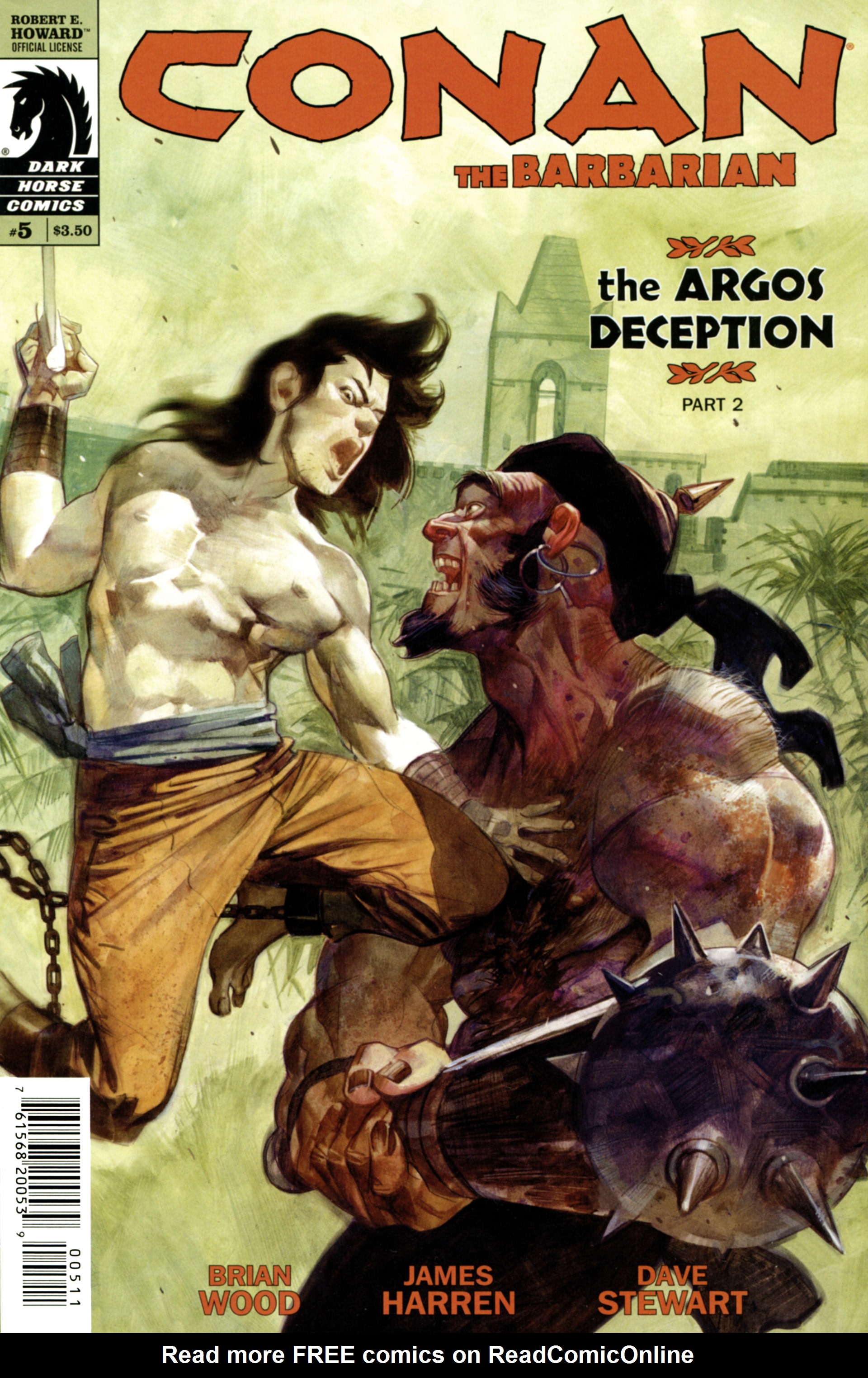 Read online Conan the Barbarian (2012) comic -  Issue #5 - 1