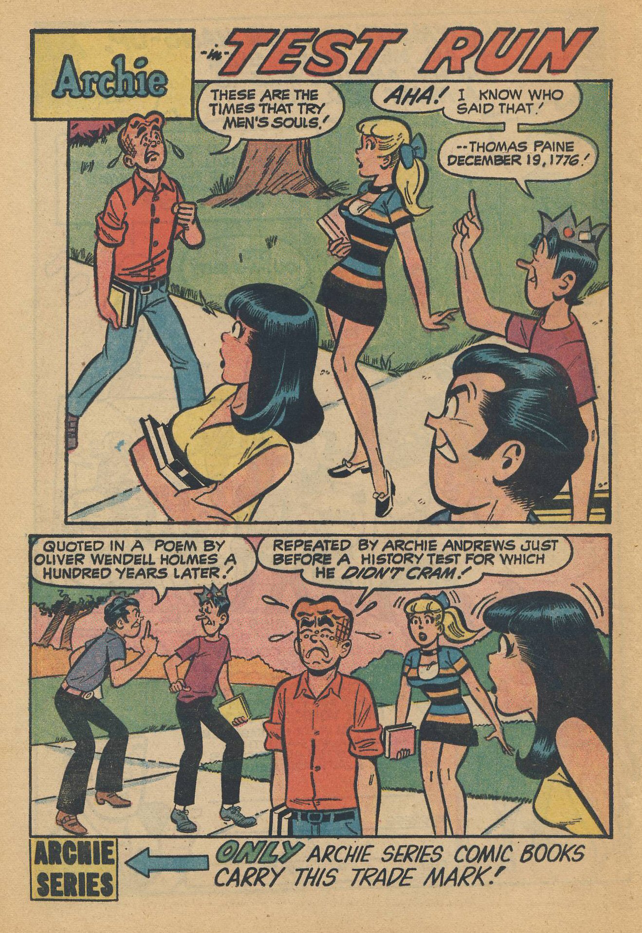 Read online Life With Archie (1958) comic -  Issue #111 - 20