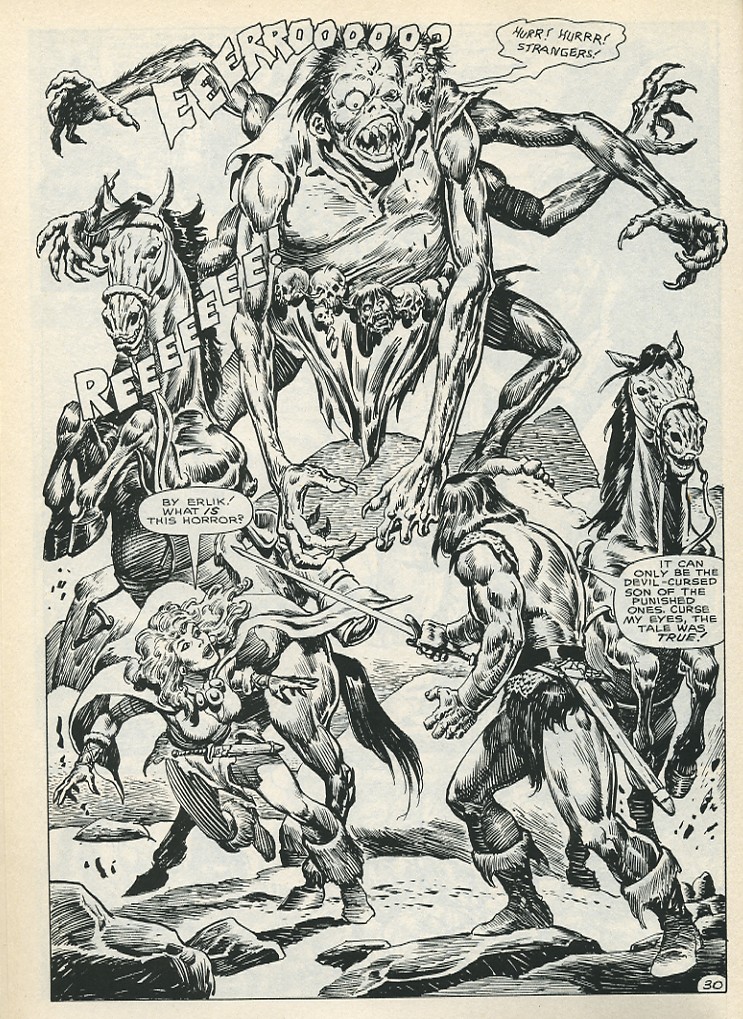 Read online The Savage Sword Of Conan comic -  Issue #144 - 36