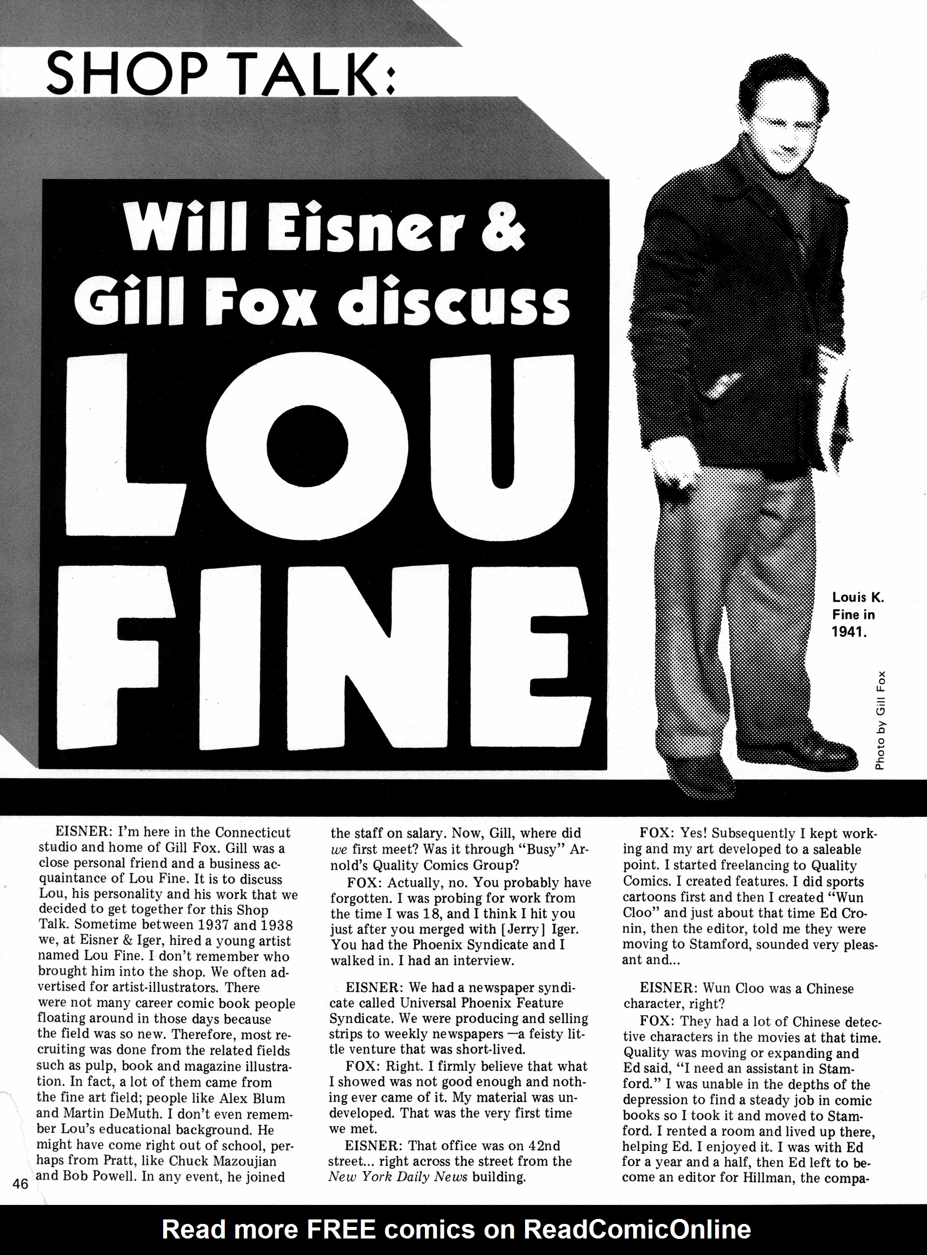 Read online Will Eisner's Quarterly comic -  Issue #2 - 48