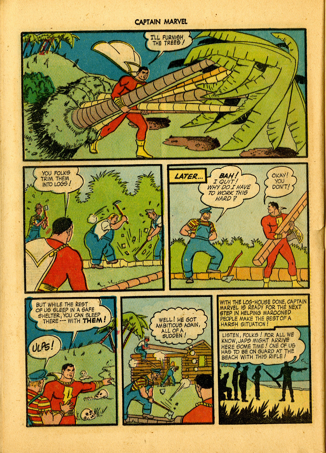 Read online Captain Marvel Adventures comic -  Issue #39 - 32