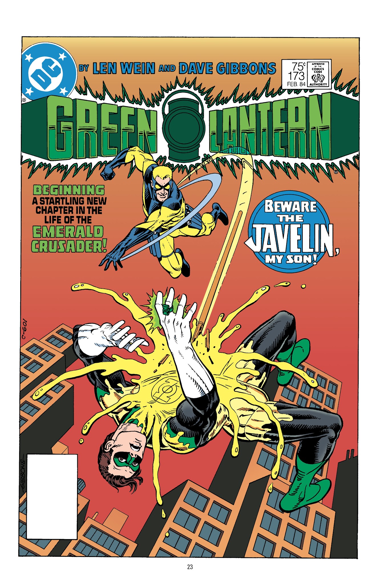 Read online Green Lantern: Sector 2814 comic -  Issue # TPB 1 - 23