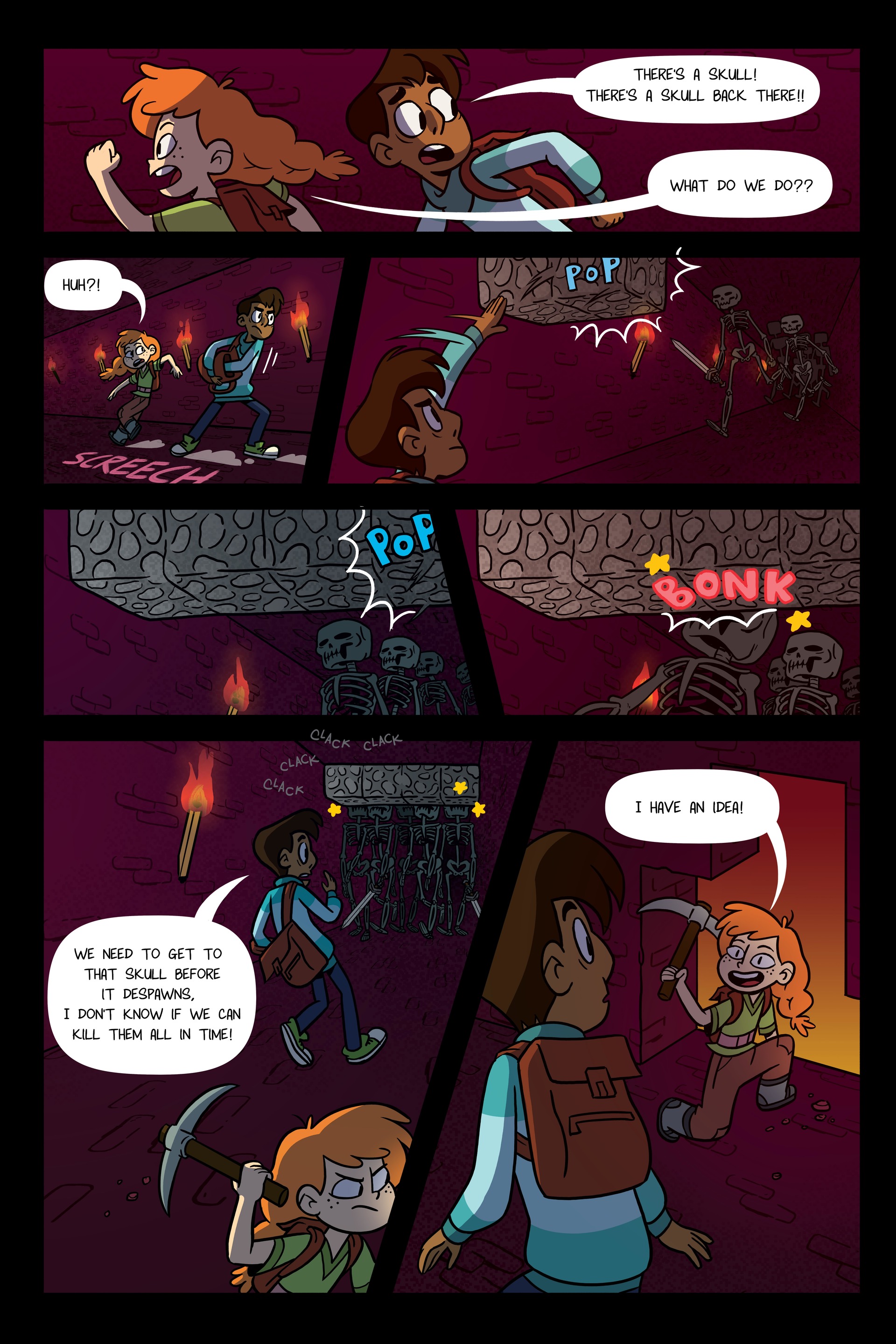 Read online Minecraft: Open World – Into the Nether comic -  Issue # TPB - 55