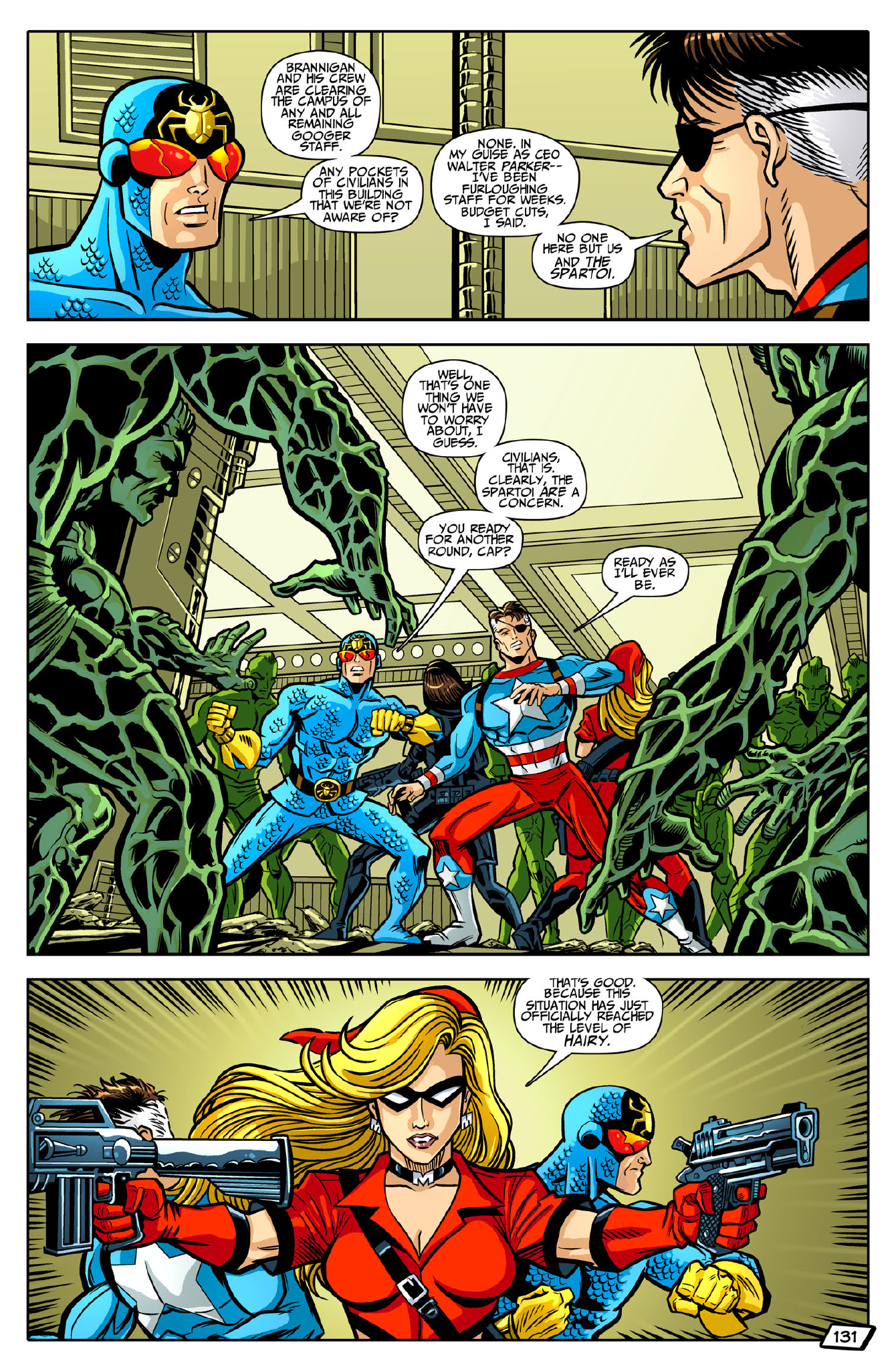 Read online John Aman Amazing Man comic -  Issue #6 - 17