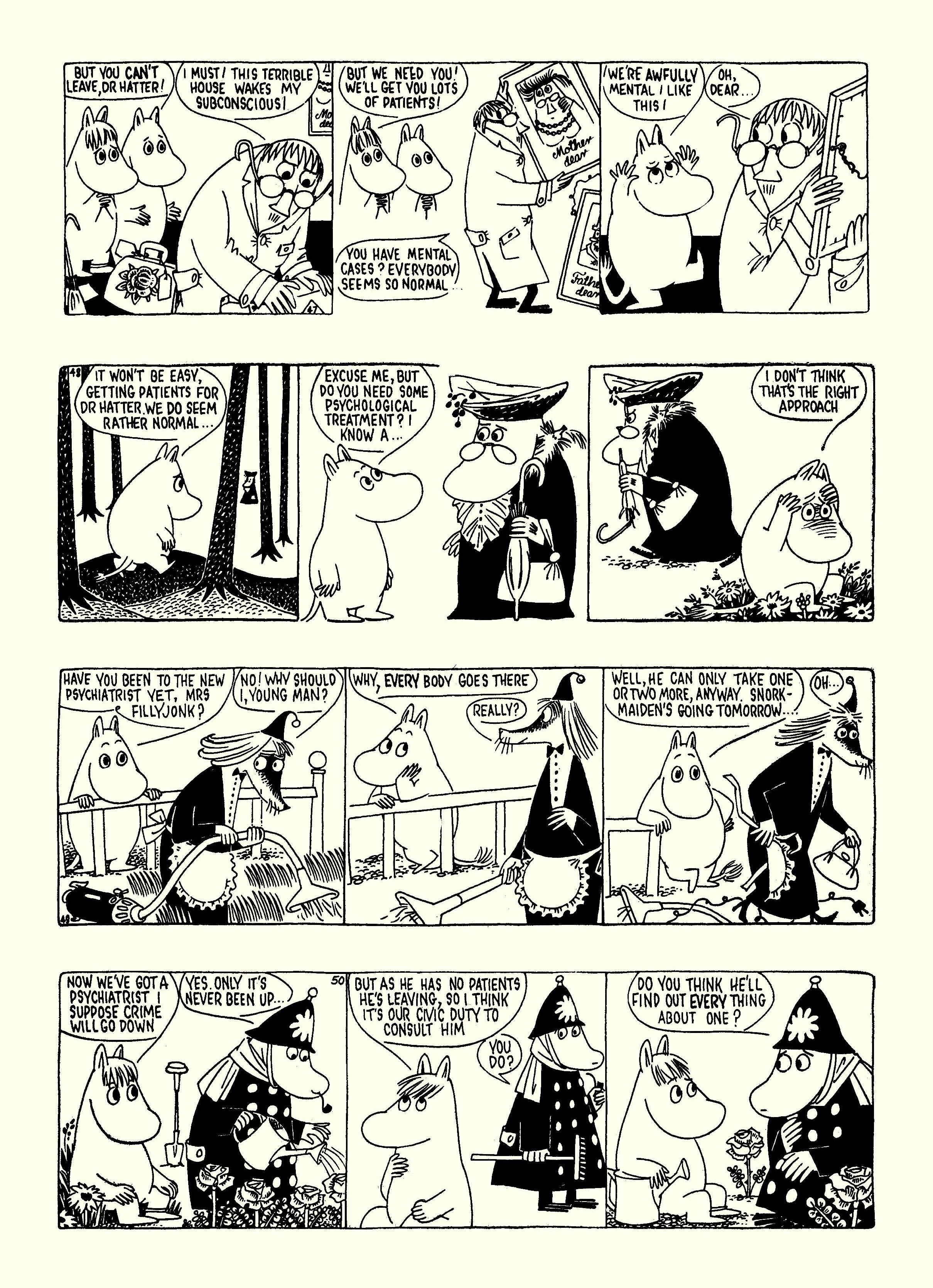 Read online Moomin: The Complete Tove Jansson Comic Strip comic -  Issue # TPB 5 - 69