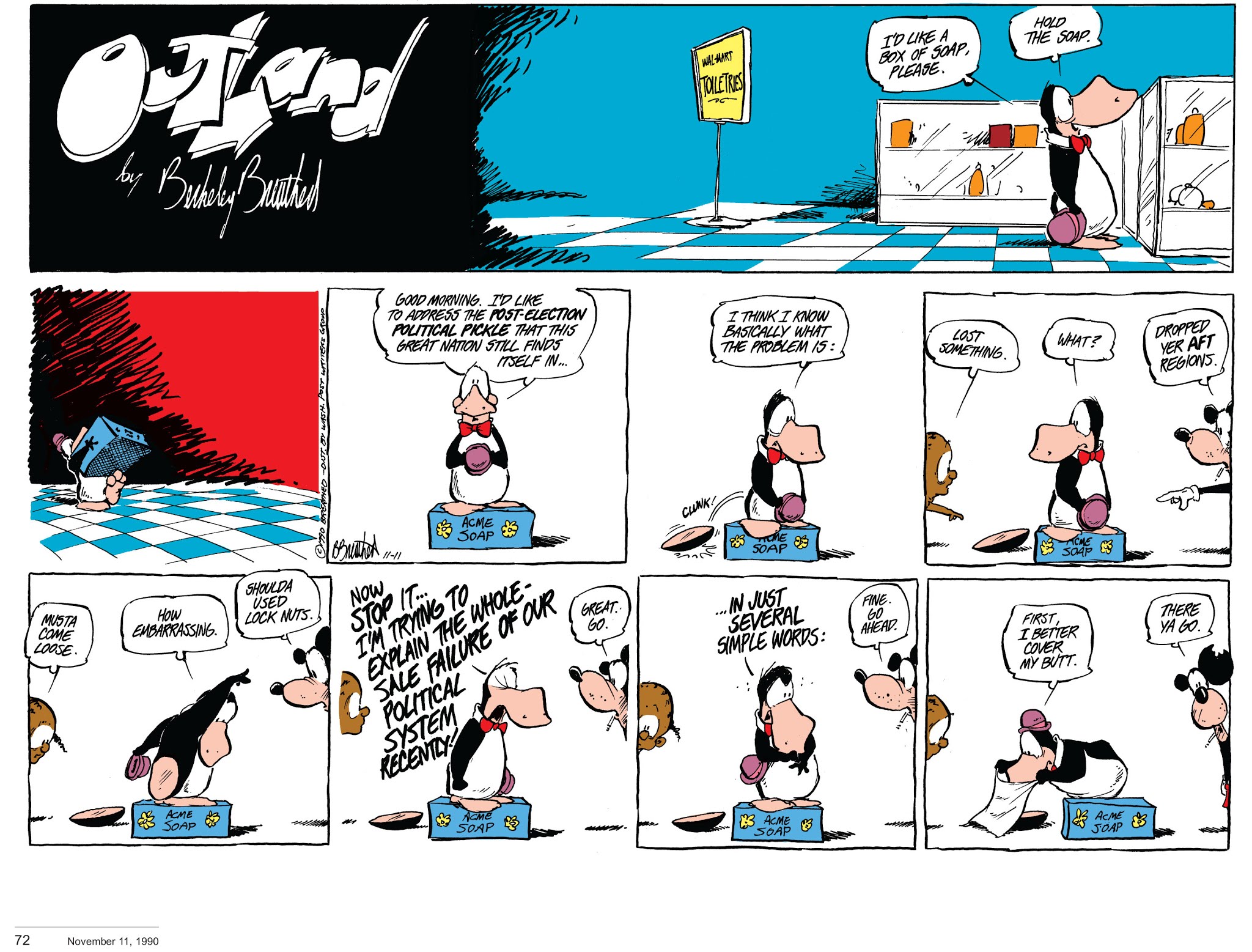 Read online Berkeley Breathed’s Outland comic -  Issue # TPB (Part 1) - 73