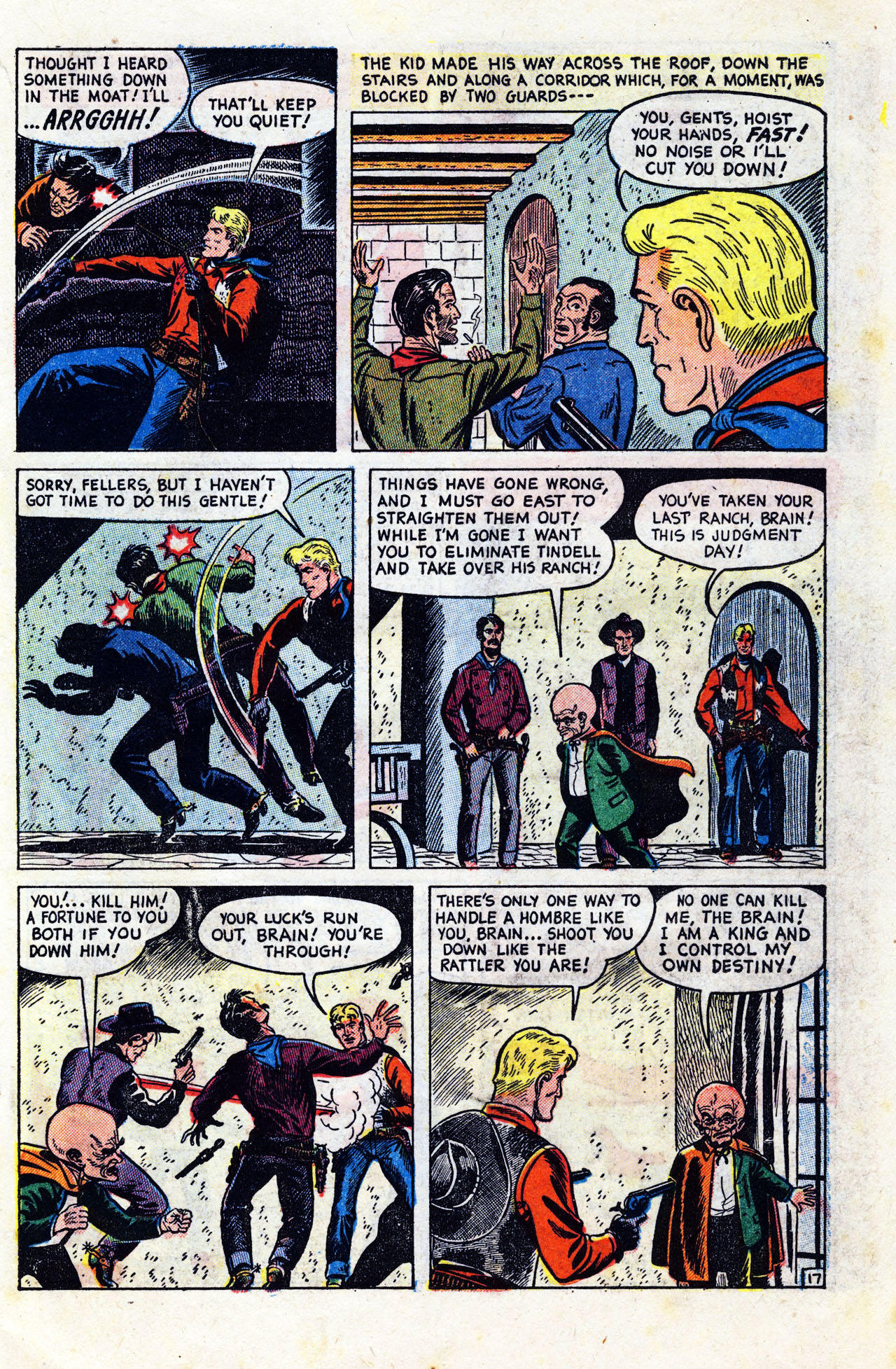 Read online Kid Colt Outlaw comic -  Issue #7 - 19