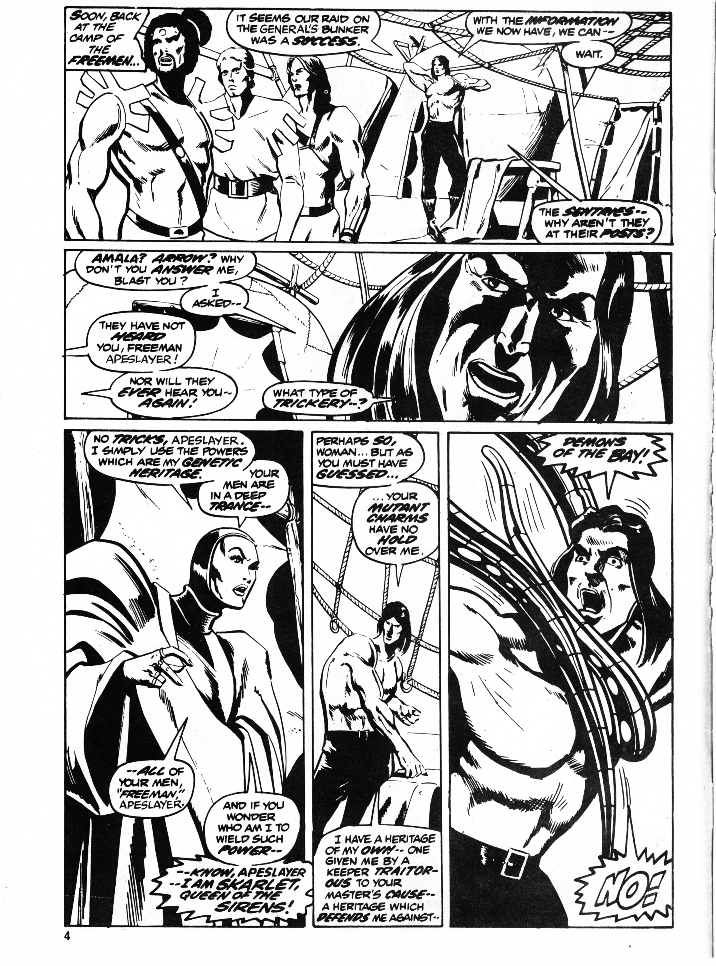 Read online Planet of the Apes (1974) comic -  Issue #26 - 4