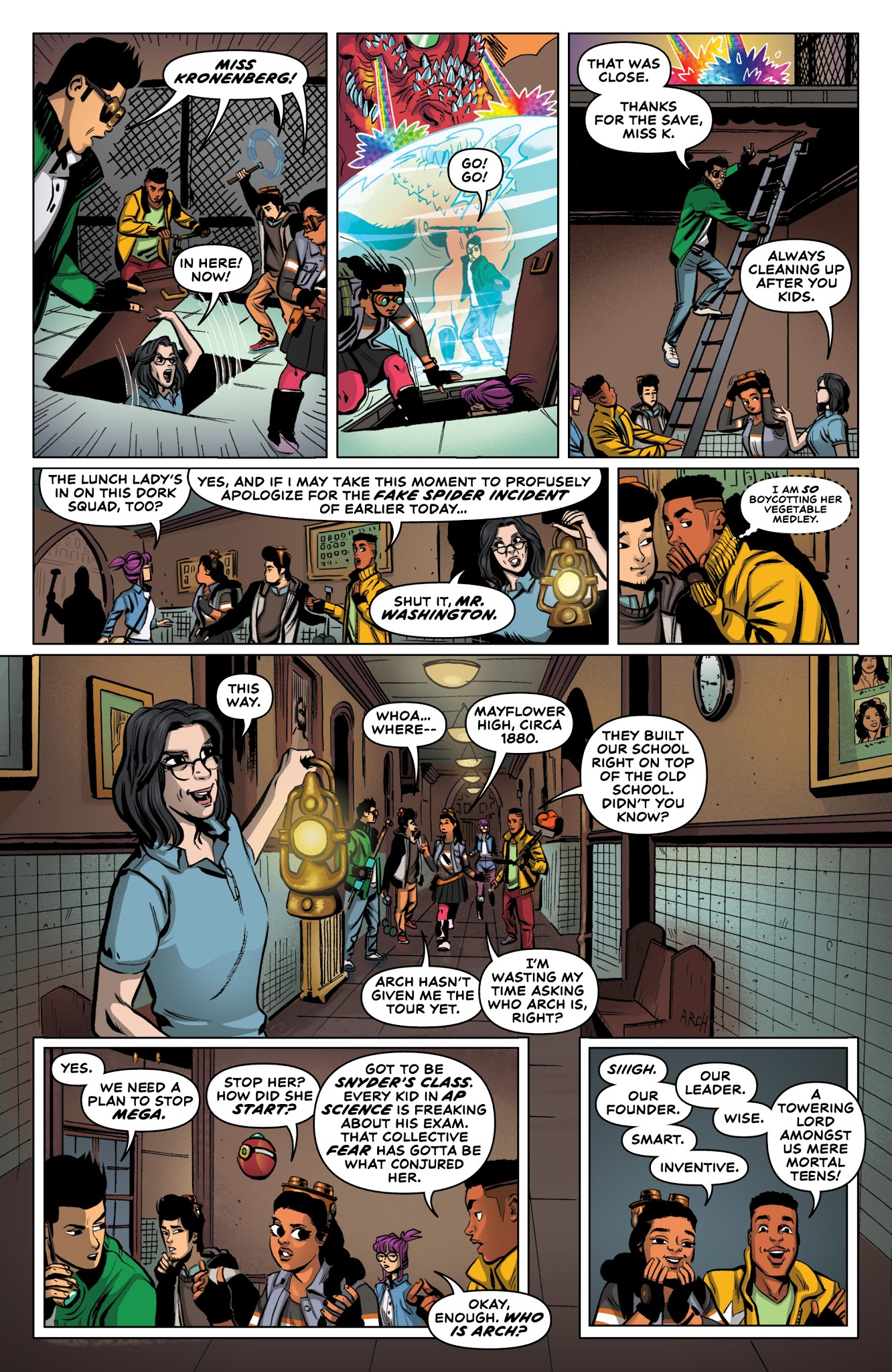 Read online Three O'Clock Club comic -  Issue #1 - 13