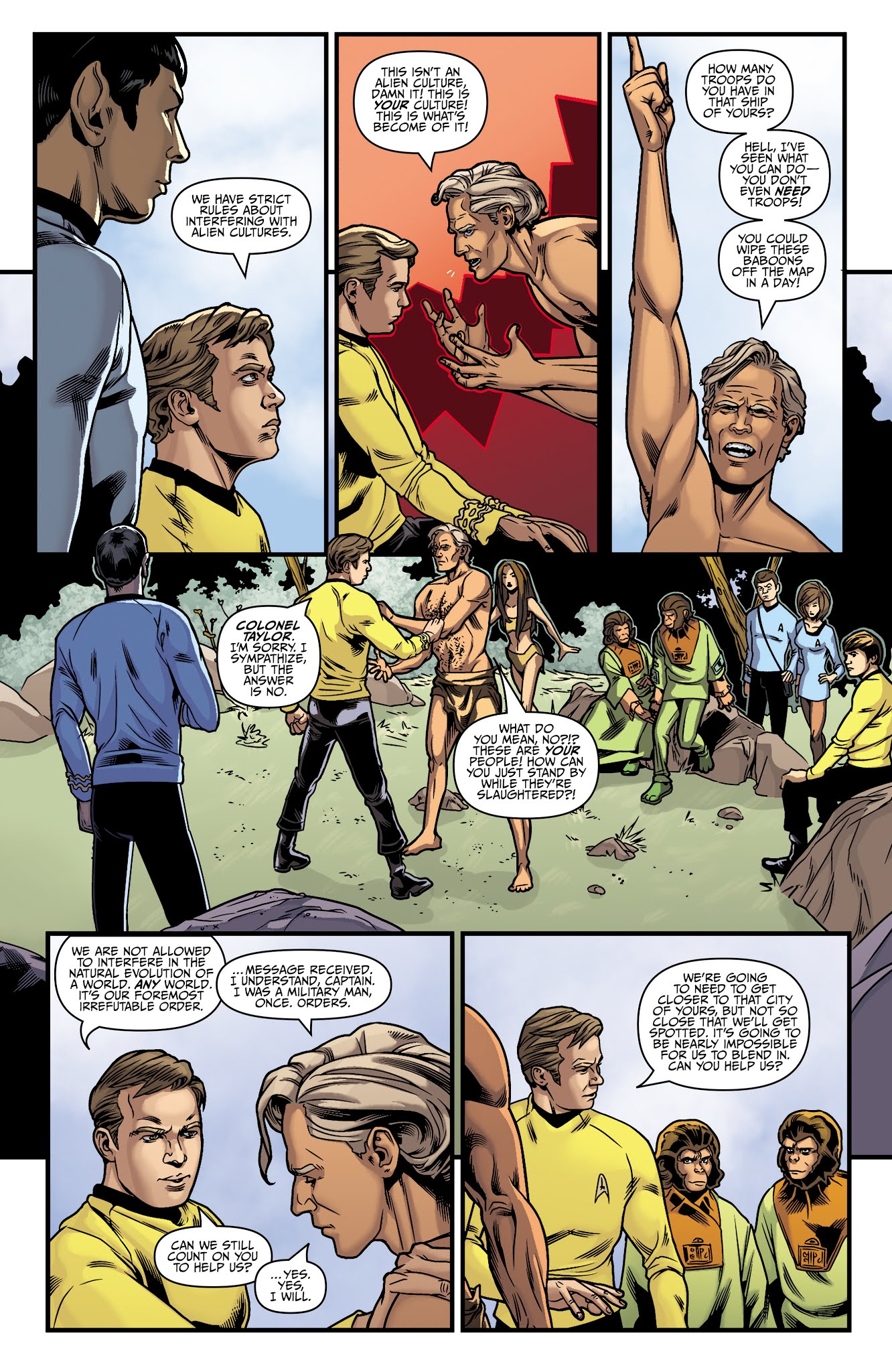 Read online Star Trek/Planet of the Apes: The Primate Directive comic -  Issue # _TPB - 45