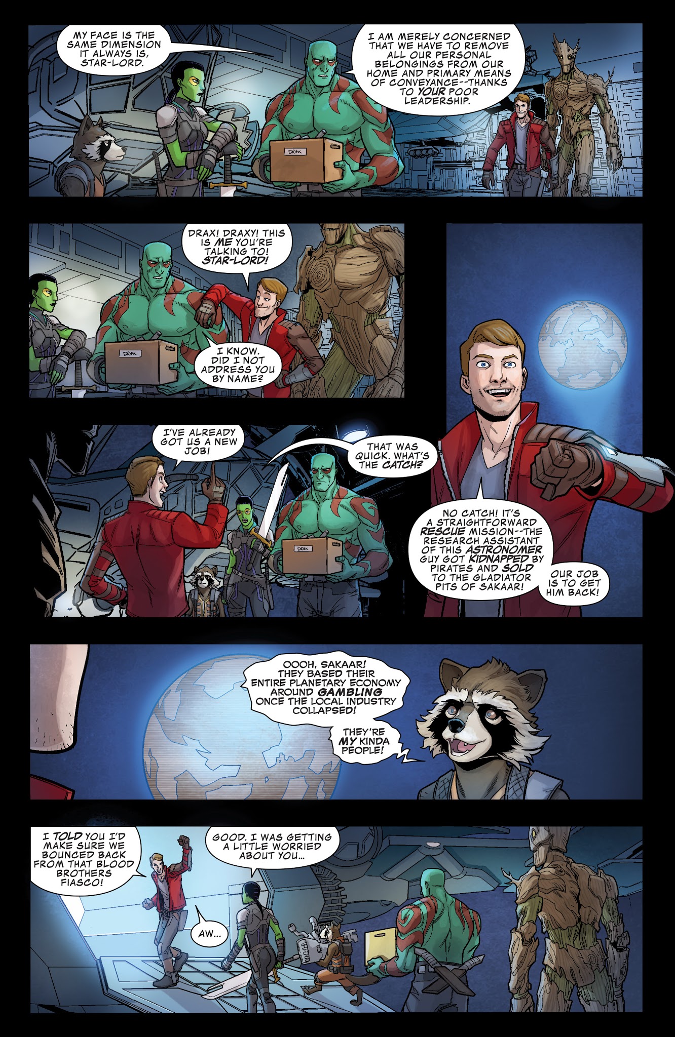 Read online Guardians of the Galaxy: Telltale Games comic -  Issue #1 - 19