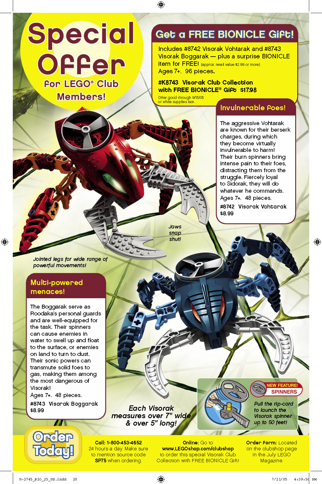 Read online Bionicle comic -  Issue #25 - 20