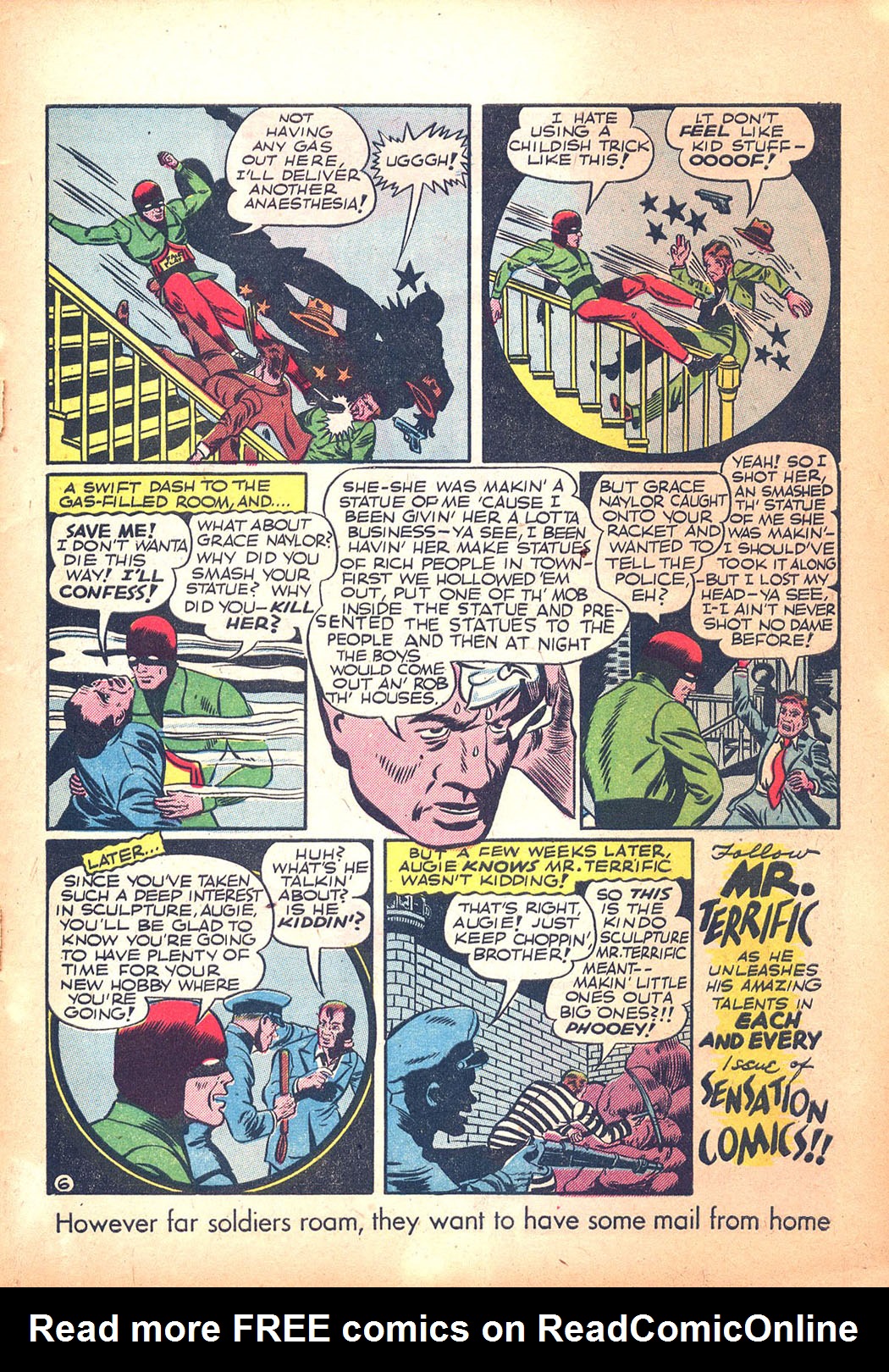 Read online Sensation (Mystery) Comics comic -  Issue #32 - 39