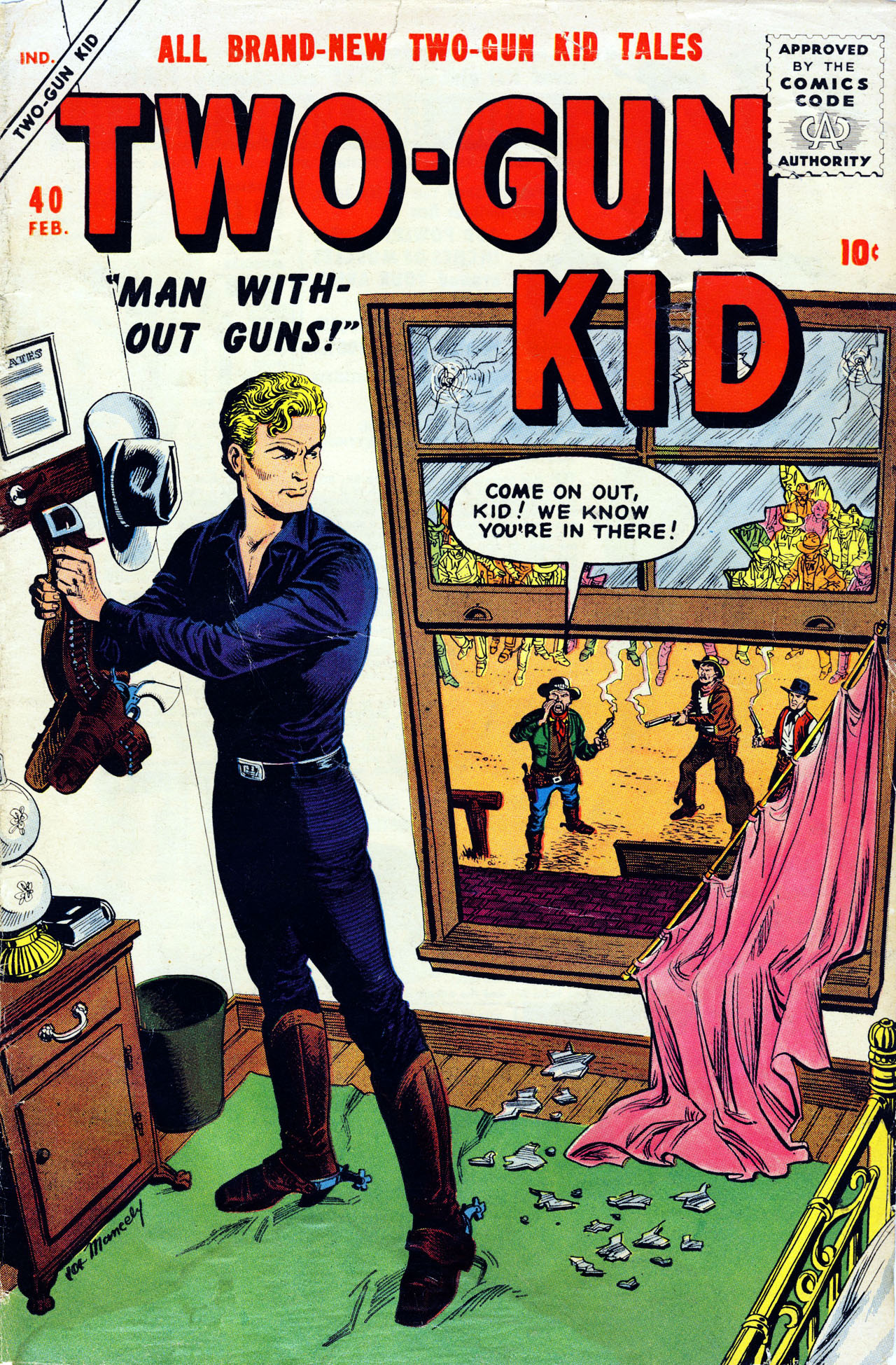 Read online Two-Gun Kid comic -  Issue #40 - 1