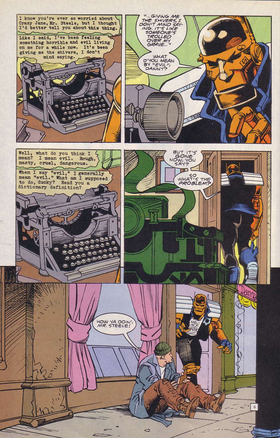 Read online Doom Patrol (1987) comic -  Issue #56 - 6