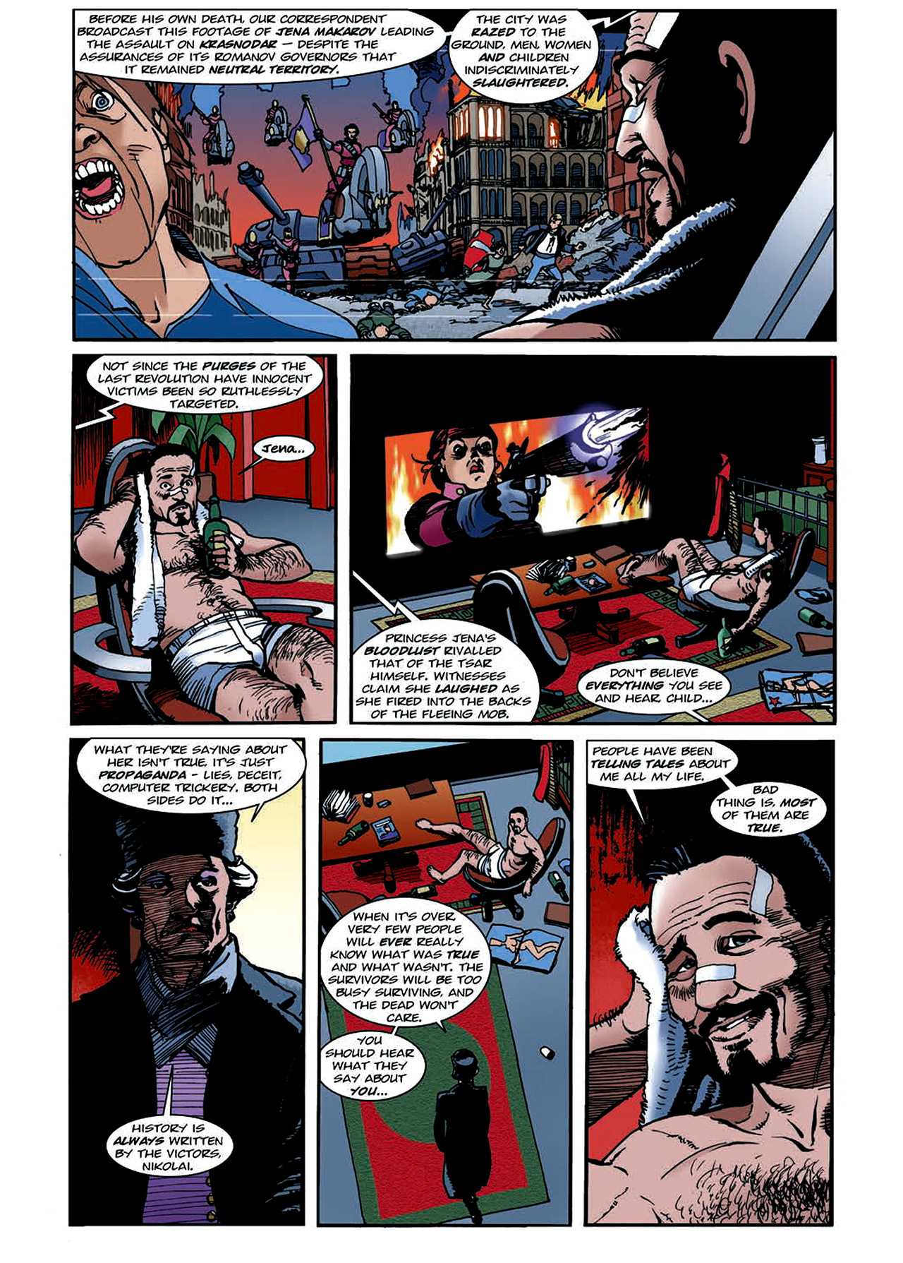 Read online Nikolai Dante comic -  Issue # TPB 4 - 117