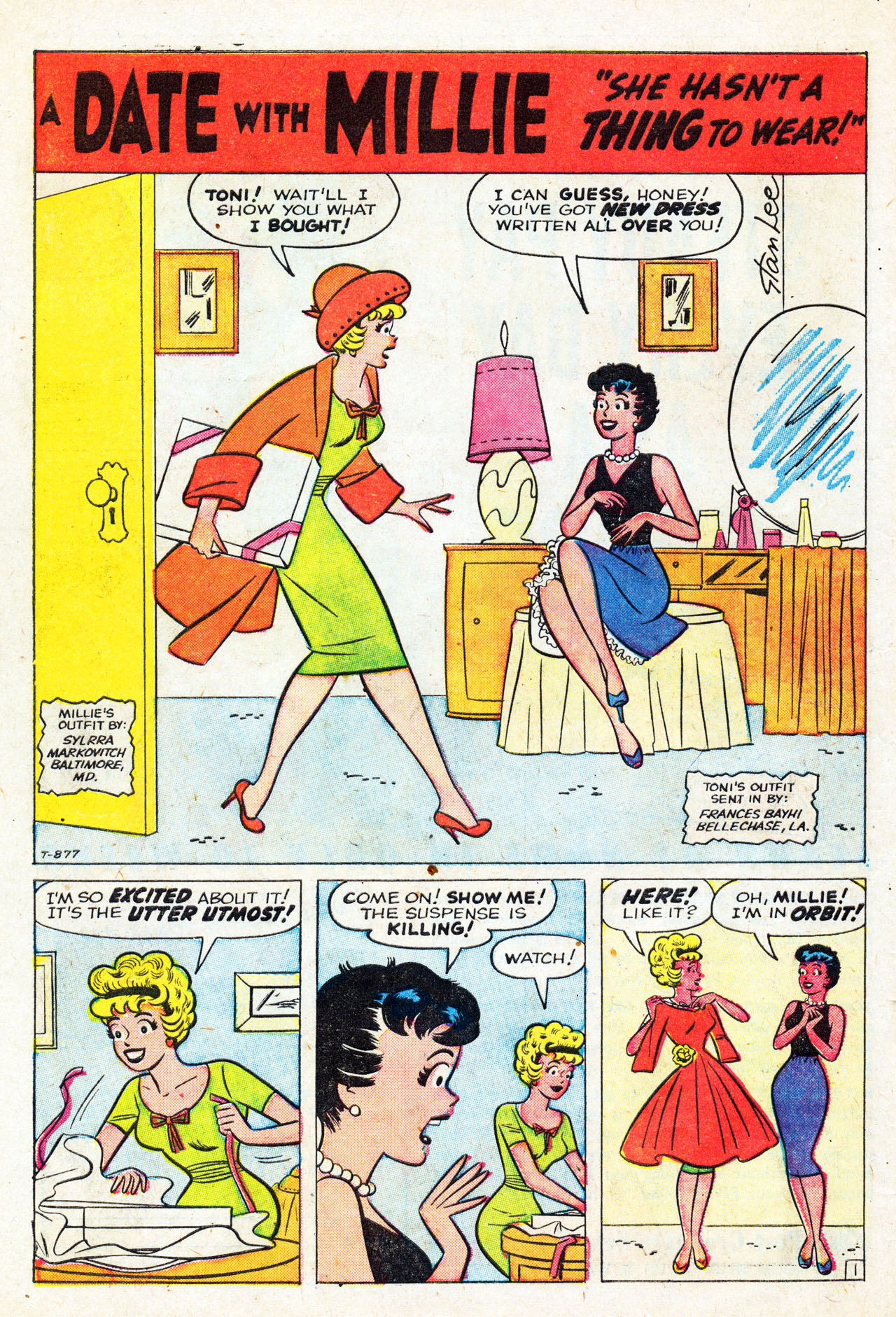 Read online A Date with Millie (1959) comic -  Issue #7 - 10