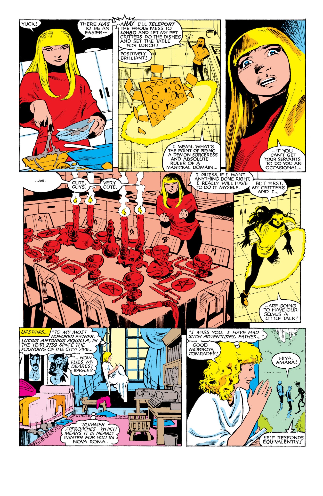 Read online New Mutants Classic comic -  Issue # TPB 6 - 109