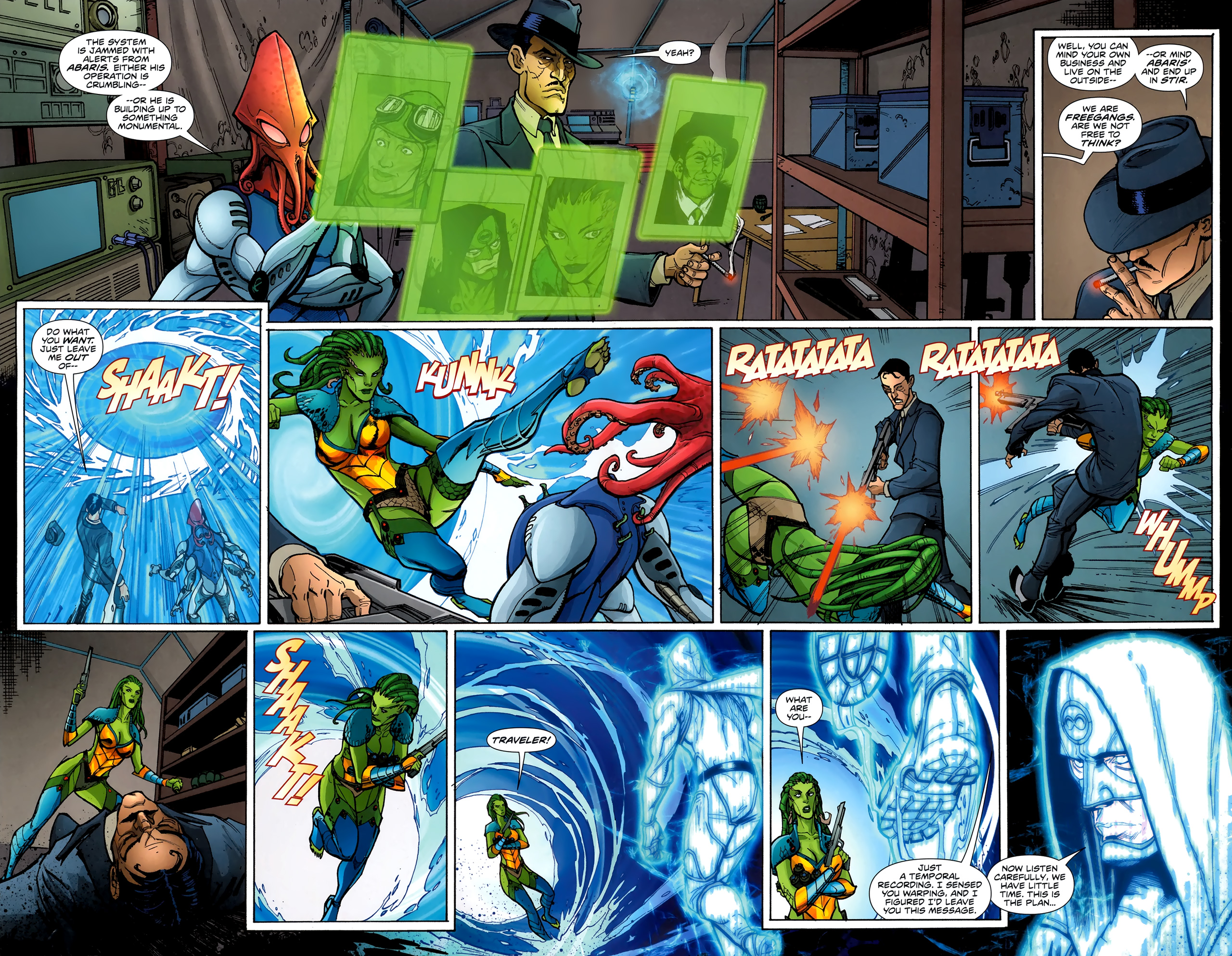 Read online The Traveler comic -  Issue #8 - 9