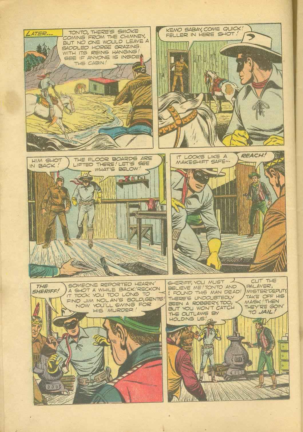 Read online The Lone Ranger (1948) comic -  Issue #58 - 10