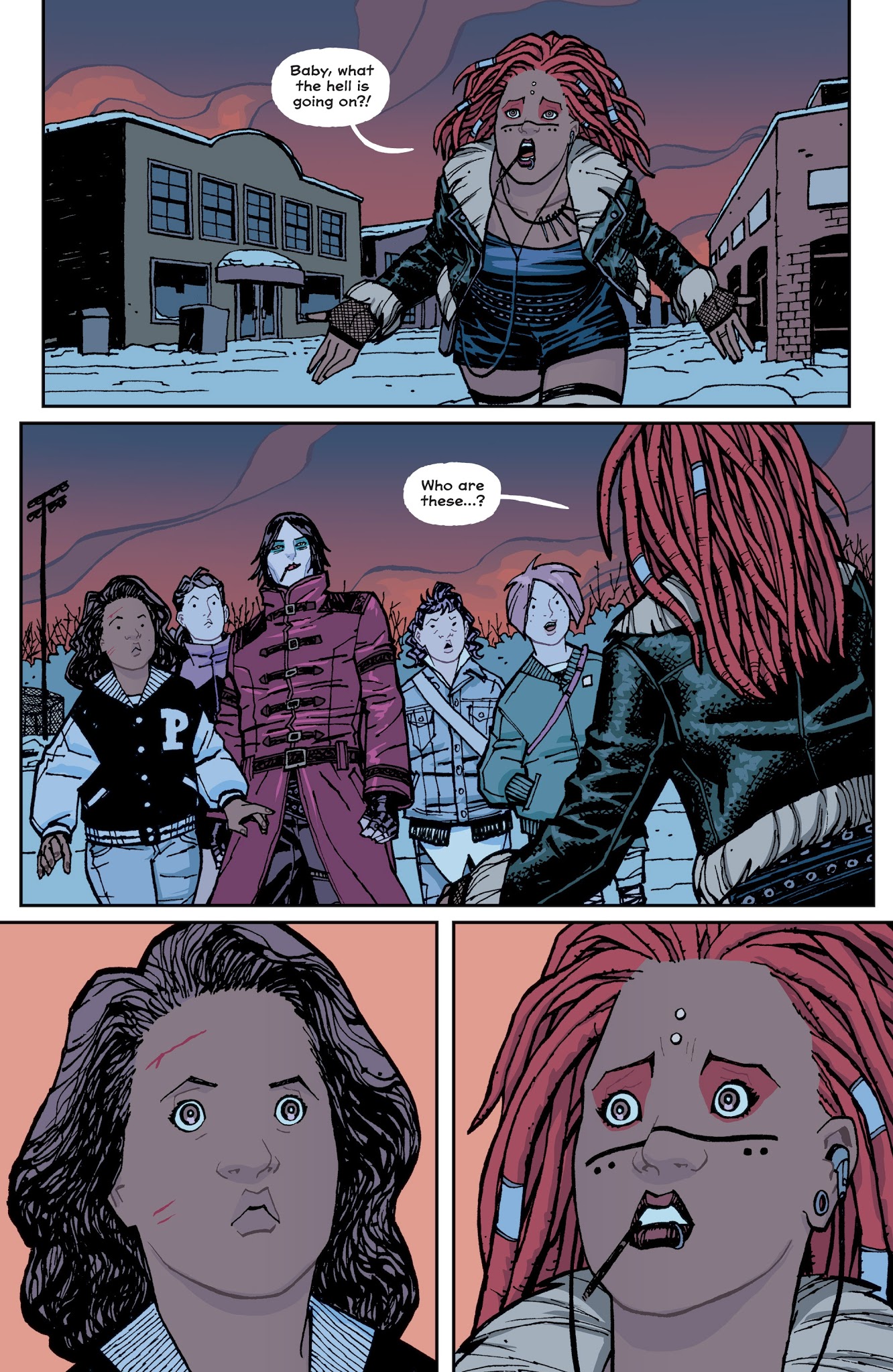 Read online Paper Girls comic -  Issue #19 - 16