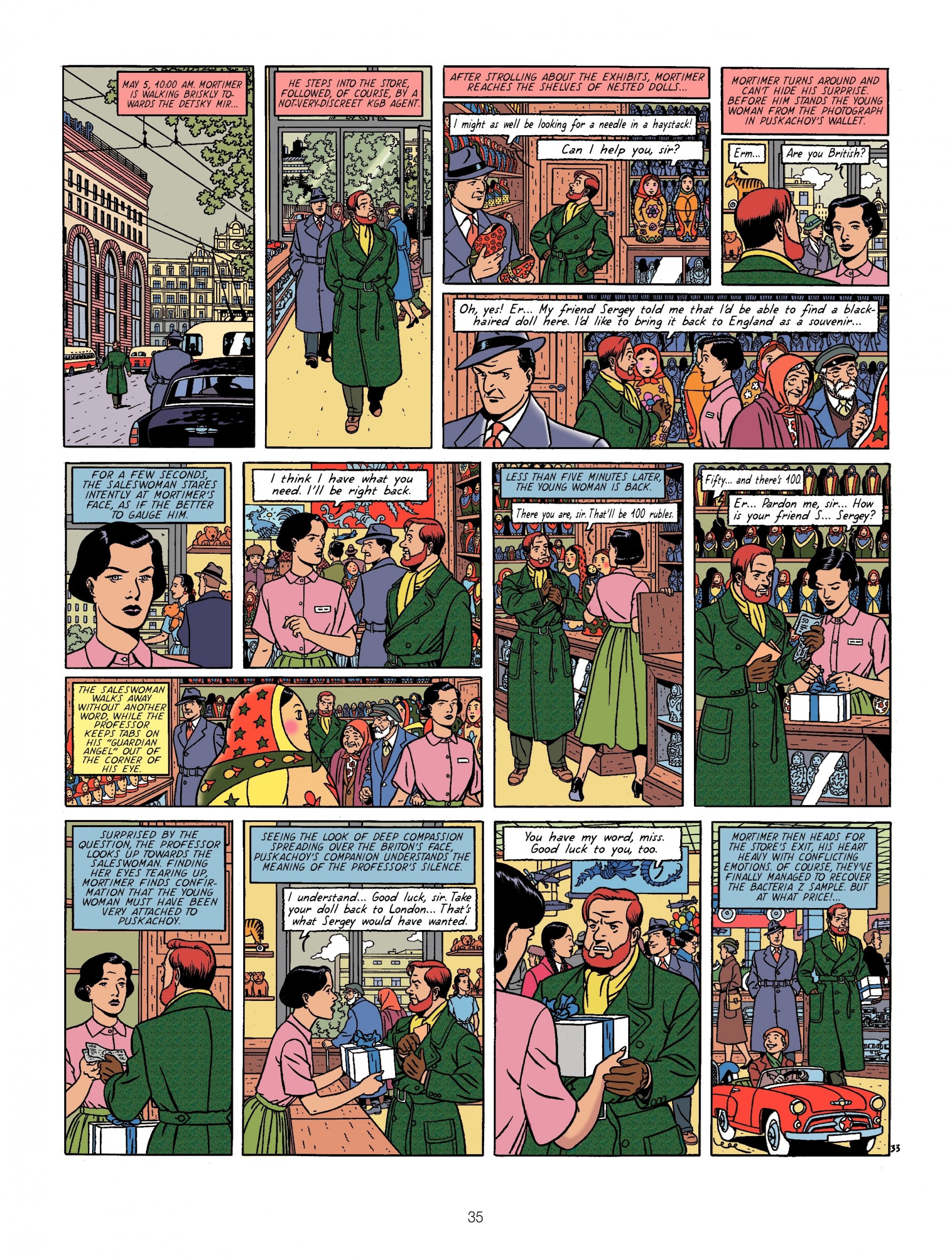 Read online Blake & Mortimer comic -  Issue #8 - 35