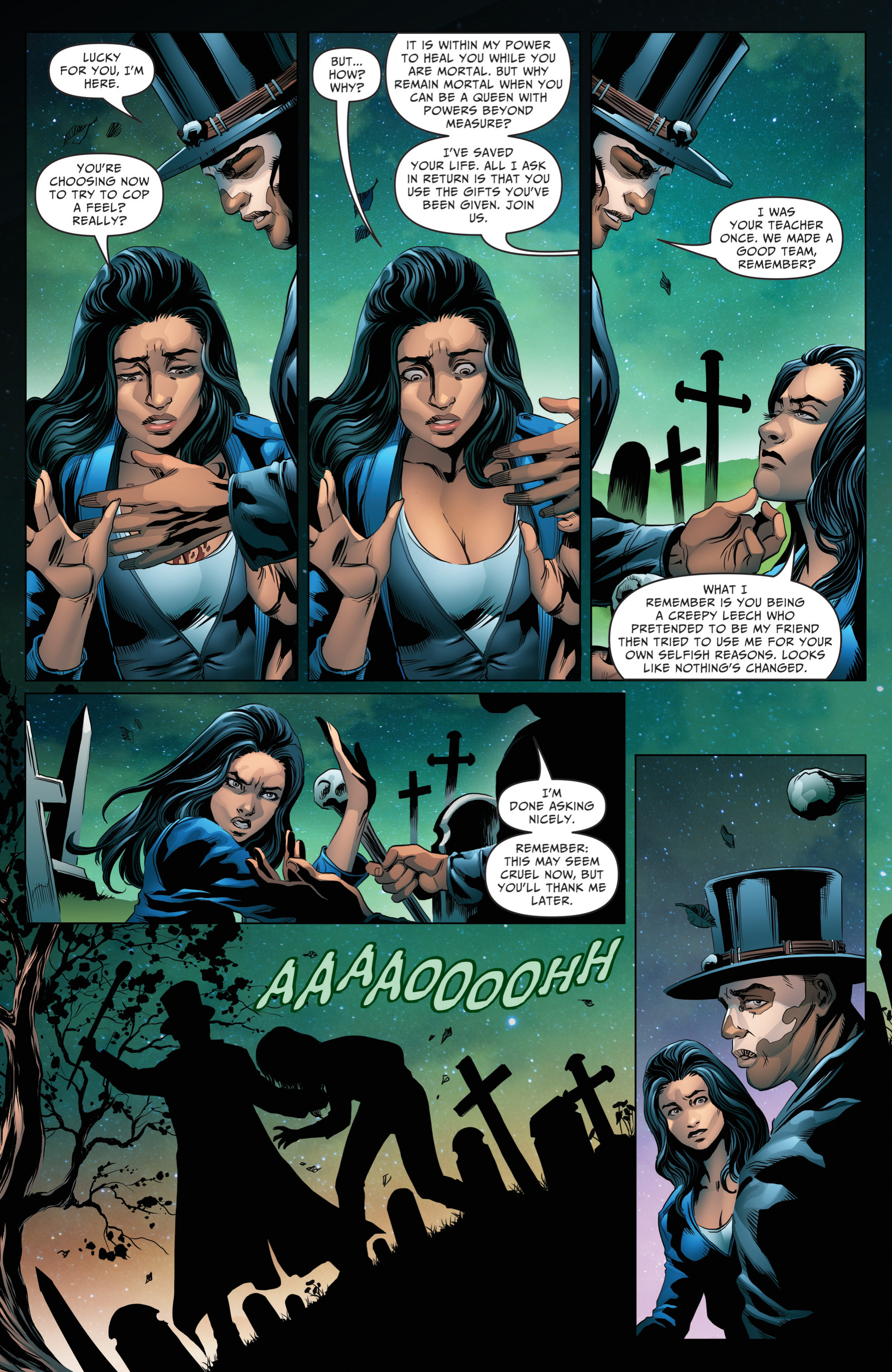 Read online Grimm Fairy Tales: Day of the Dead comic -  Issue #3 - 12