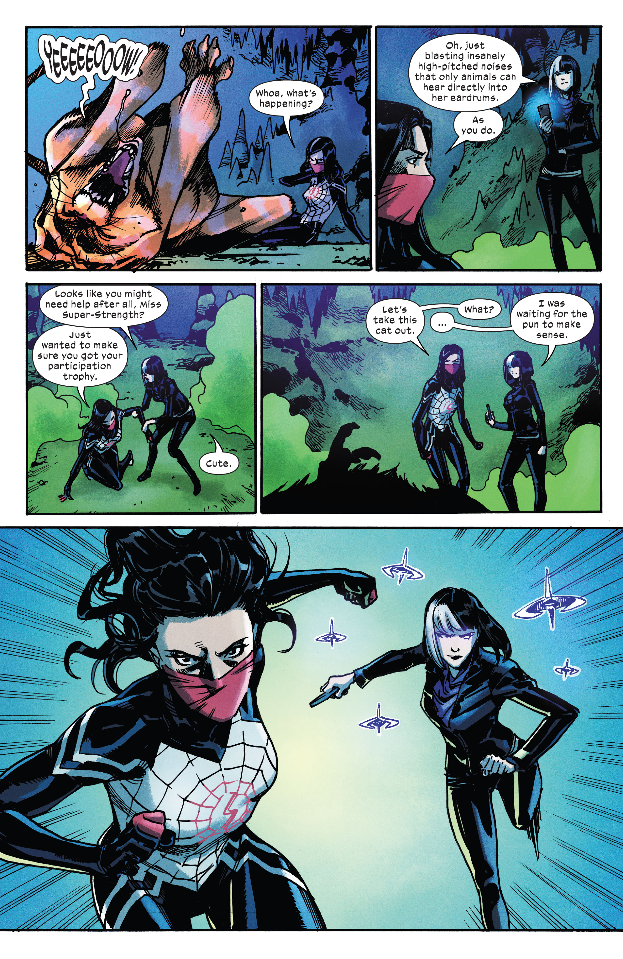Read online Silk (2021) comic -  Issue #5 - 14