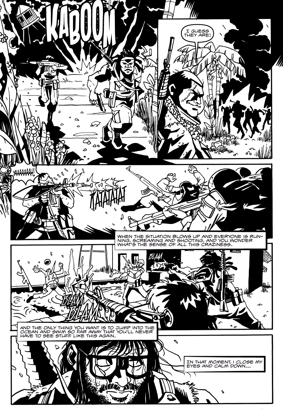 Read online Hotline Miami 2: Wrong Number comic -  Issue #5 - 9
