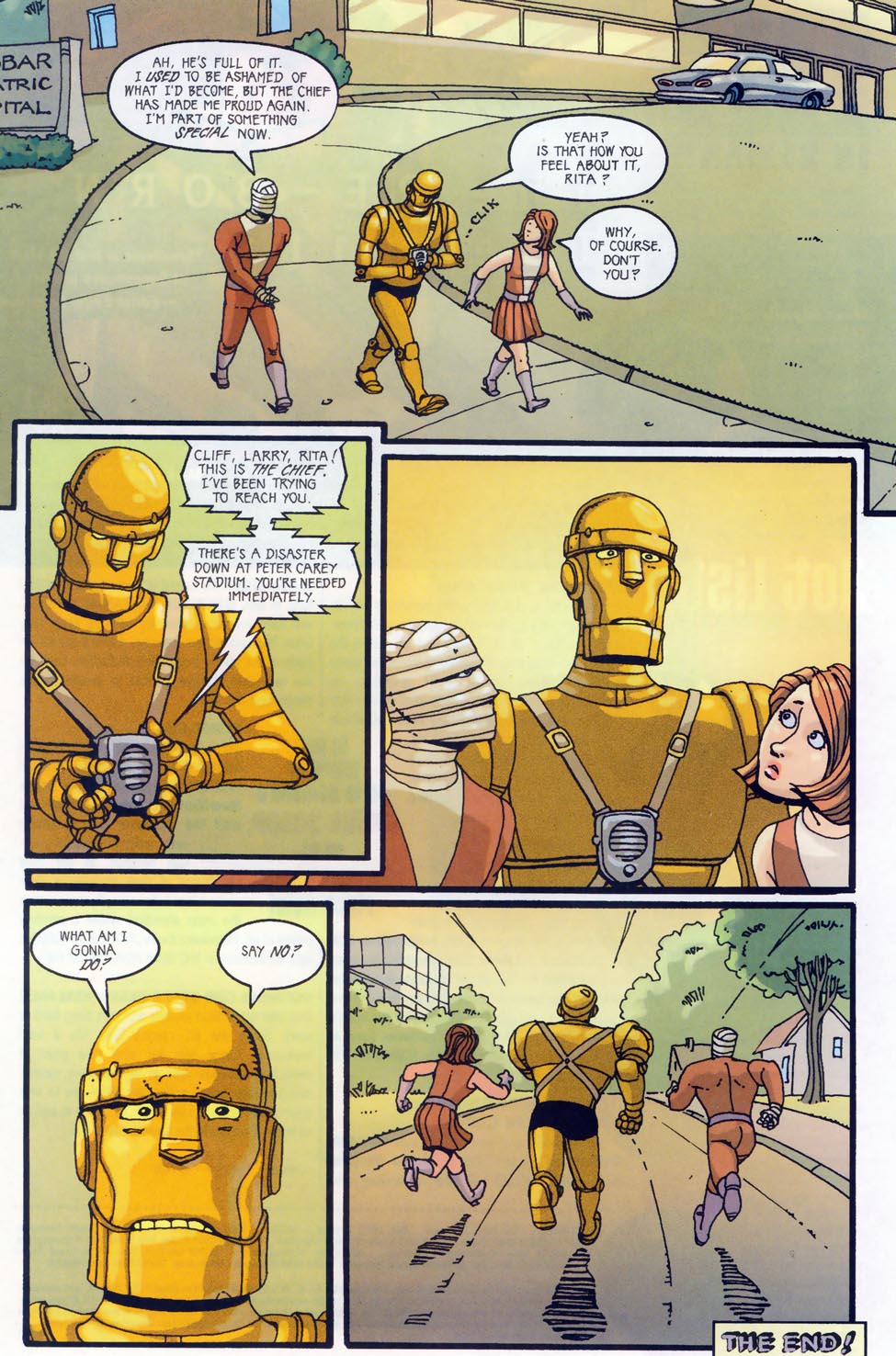 Read online Doom Patrol (2001) comic -  Issue #20 - 23