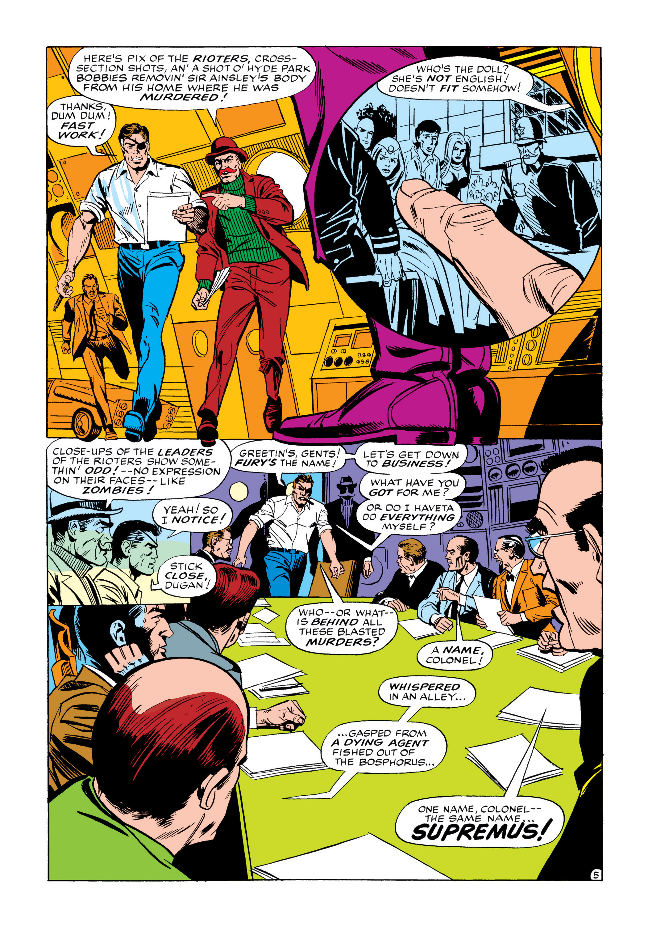 Read online Marvel Masterworks: Nick Fury, Agent of S.H.I.E.L.D. comic -  Issue # TPB 3 (Part 1) - 96