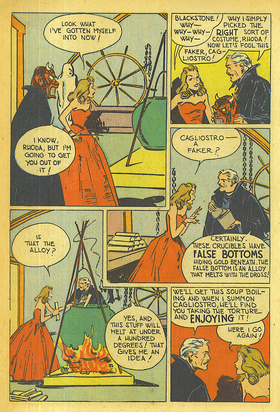 Read online Super-Magician Comics comic -  Issue #36 - 11