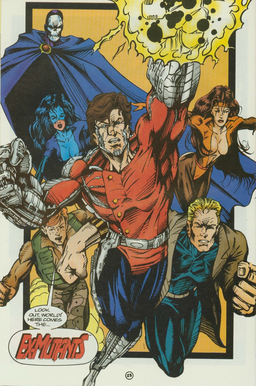 Read online Ex-Mutants comic -  Issue #14 - 29