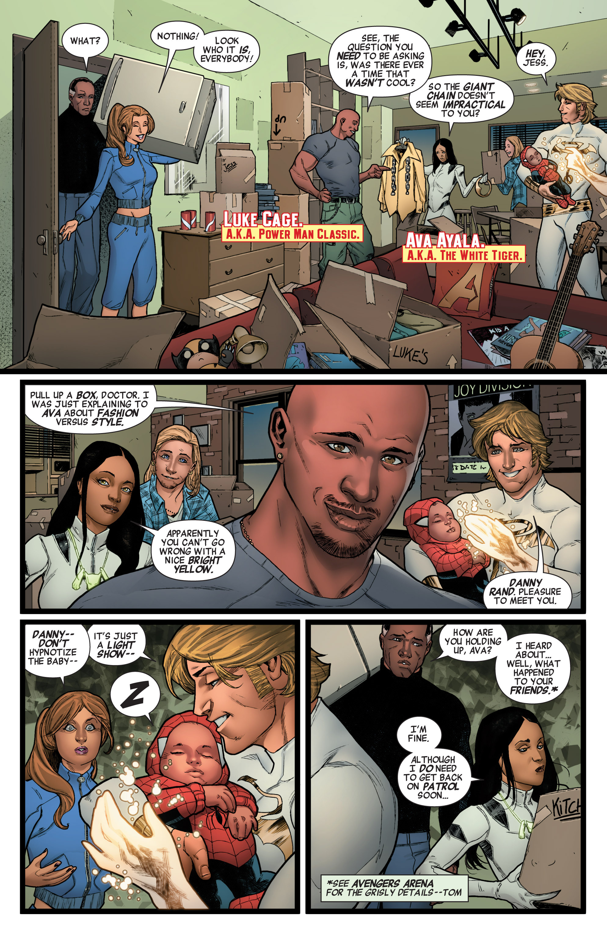 Read online Mighty Avengers comic -  Issue #6 - 8