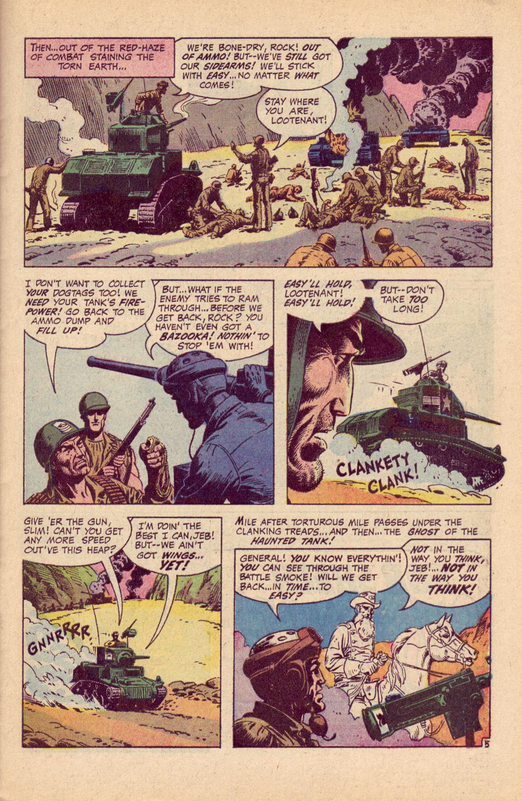 Read online G.I. Combat (1952) comic -  Issue #141 - 7