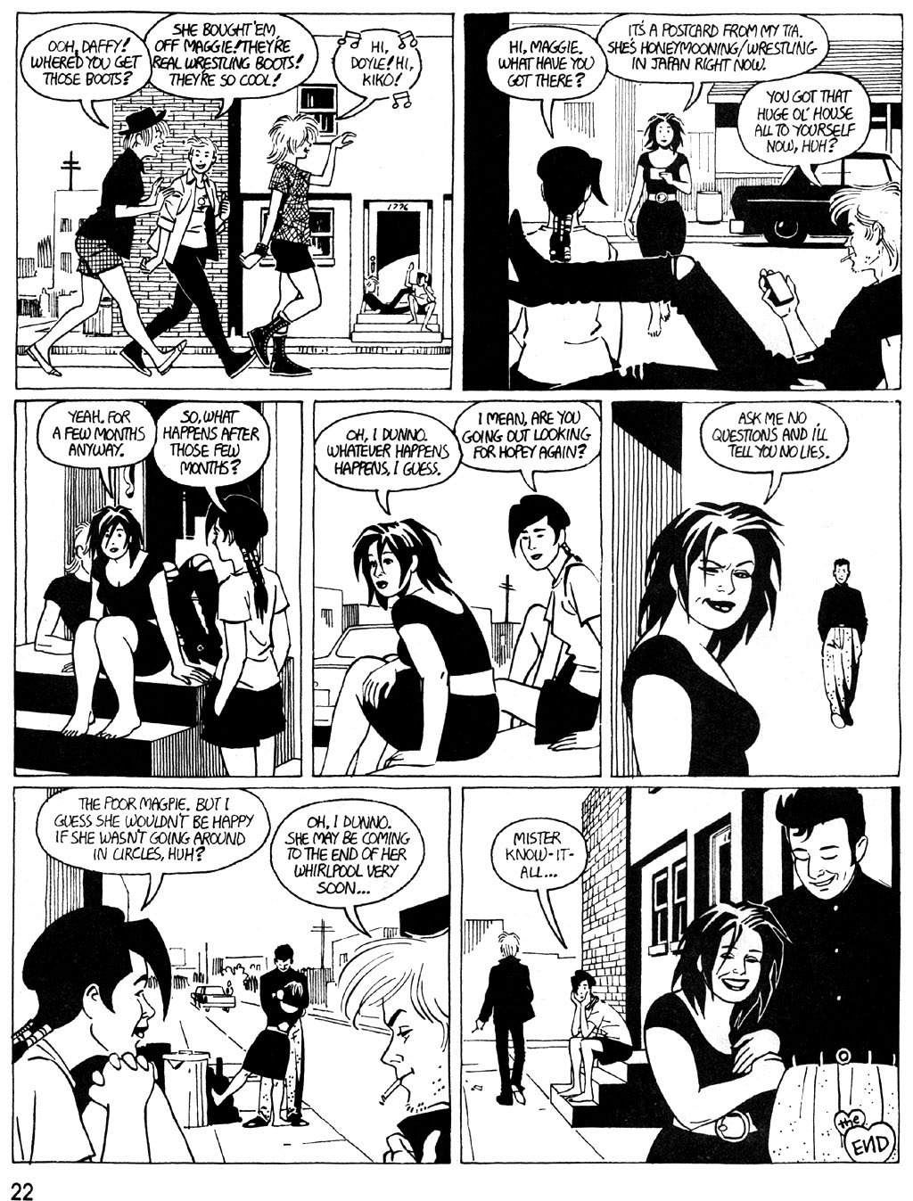 Read online Love and Rockets (1982) comic -  Issue #27 - 24