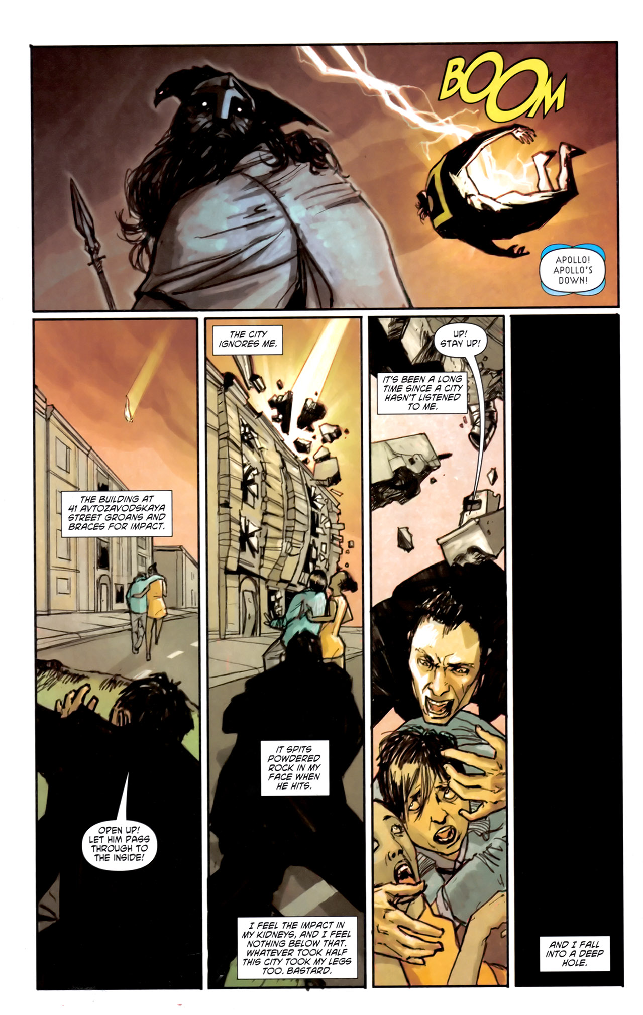 Read online Secret History Of The Authority: Hawksmoor comic -  Issue #1 - 6