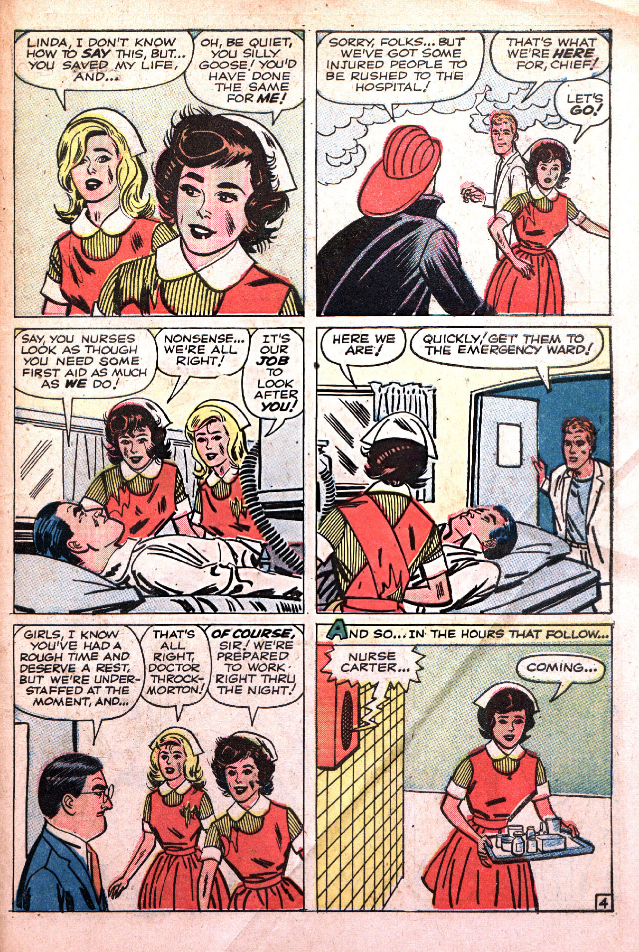 Read online Linda Carter, Student Nurse comic -  Issue #8 - 31
