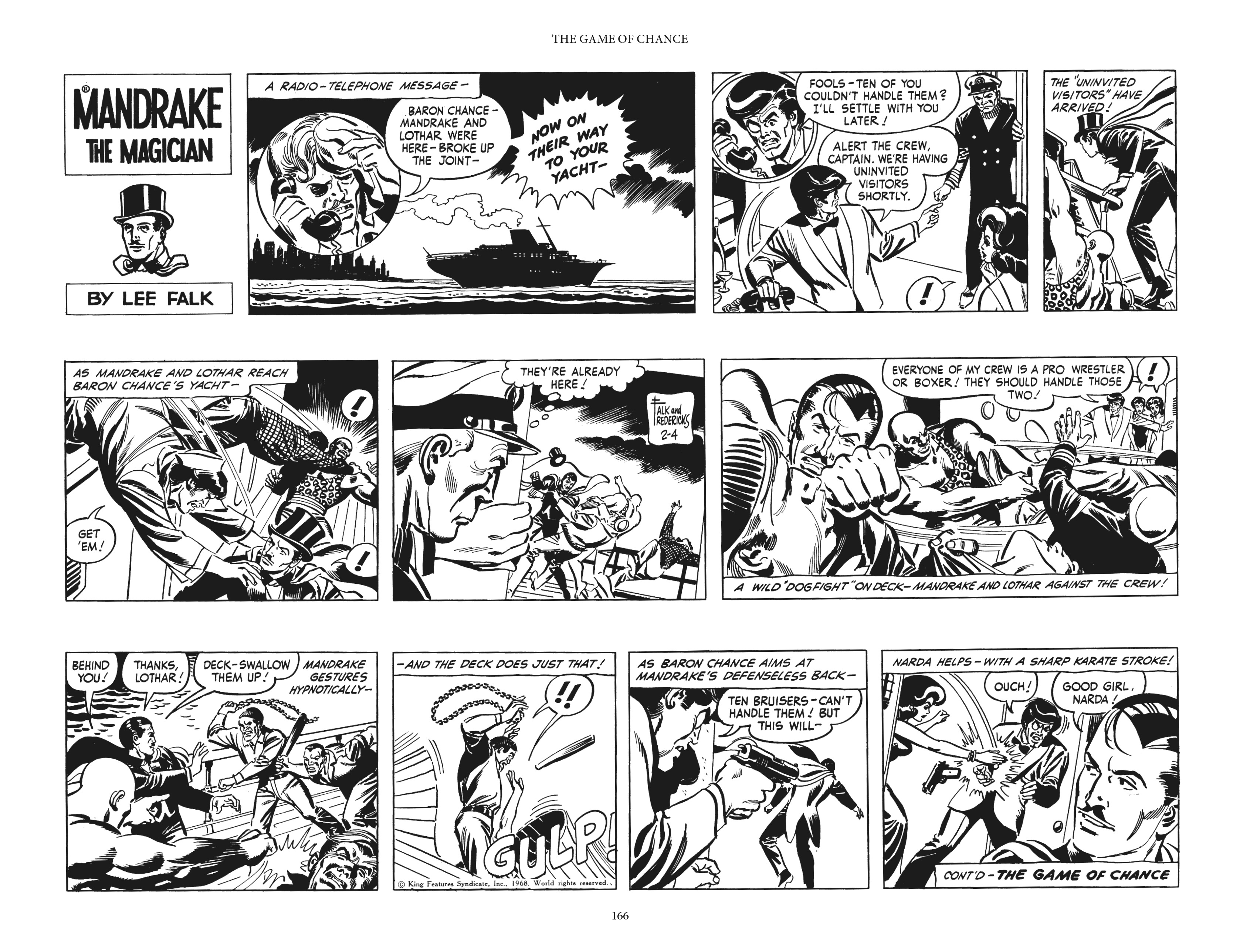 Read online Mandrake the Magician: The Fred Fredricks Sundays comic -  Issue # TPB (Part 2) - 67