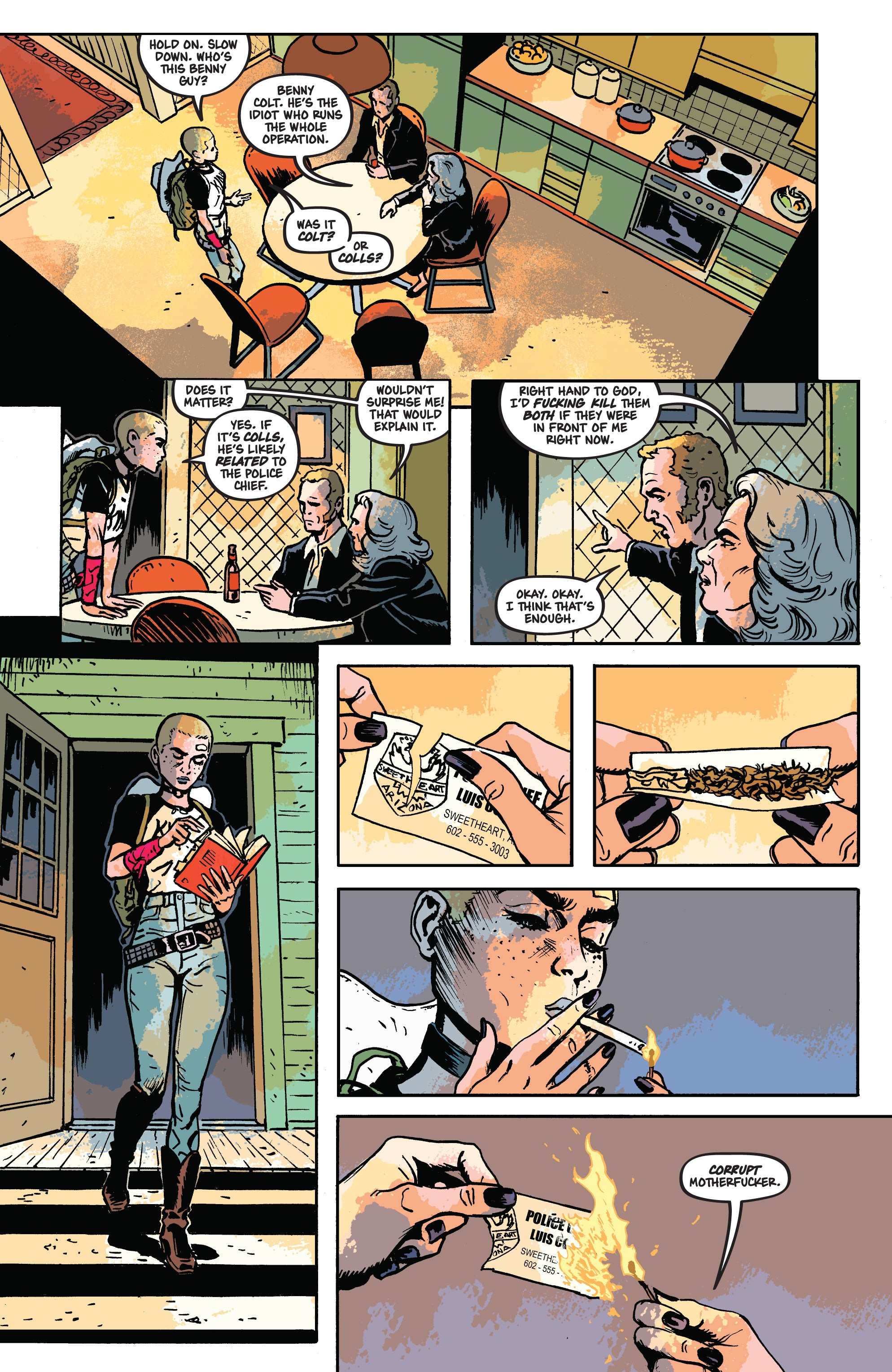 Read online Undone By Blood comic -  Issue #4 - 16