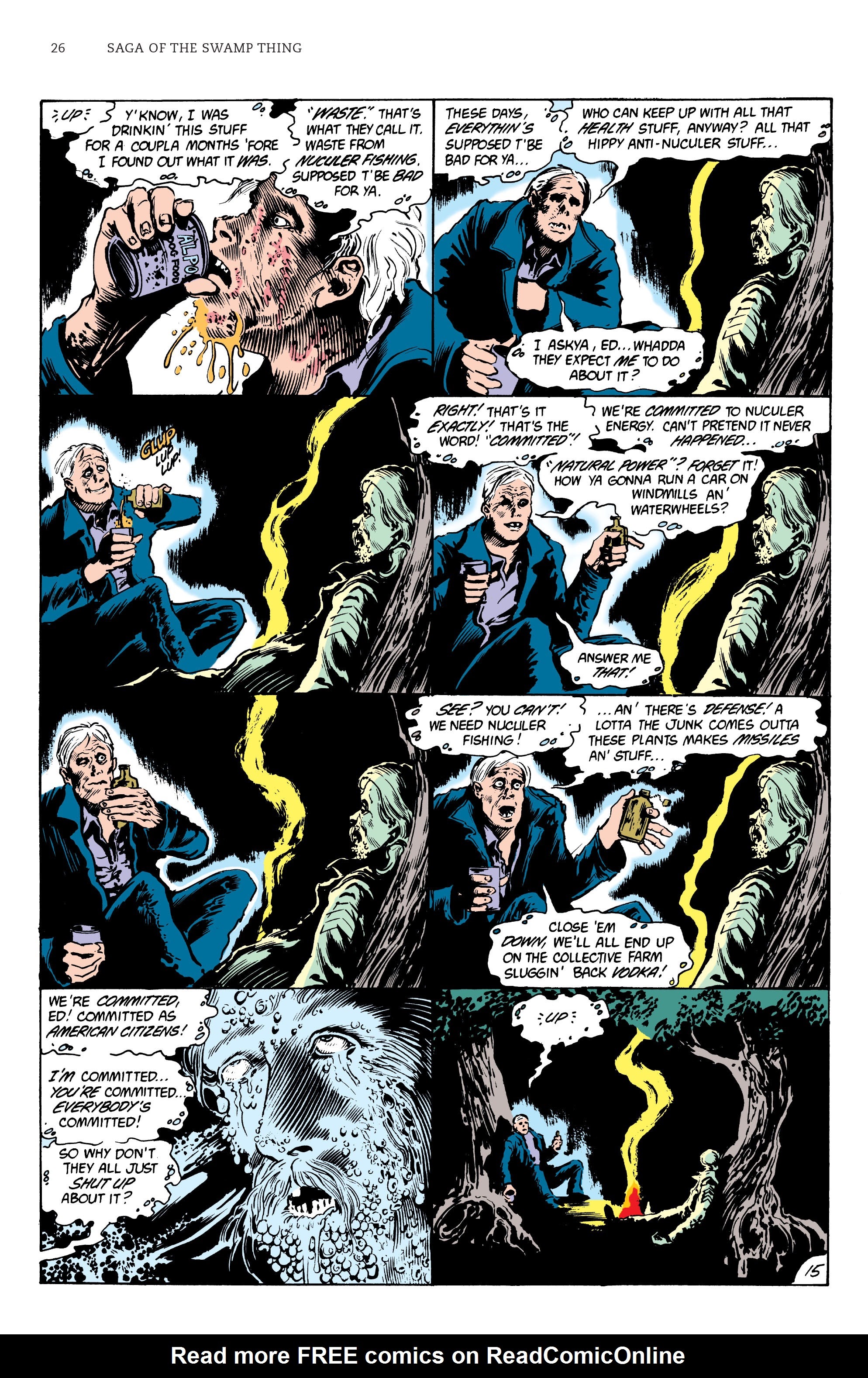 Read online Saga of the Swamp Thing comic -  Issue # TPB 3 (Part 1) - 26
