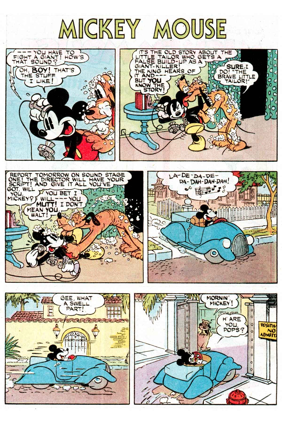 Read online Walt Disney's Mickey Mouse comic -  Issue #246 - 4