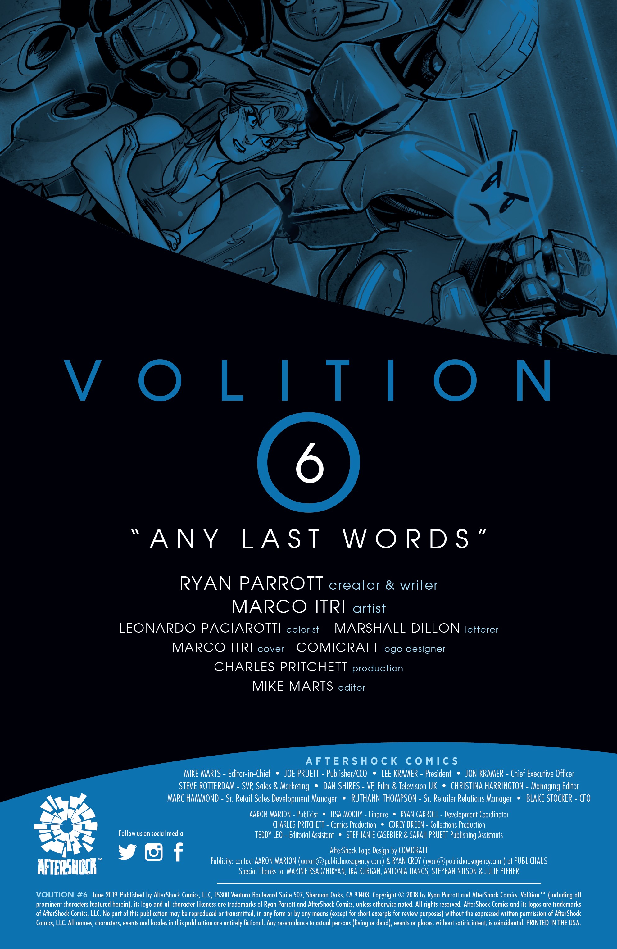 Read online Volition comic -  Issue #6 - 2