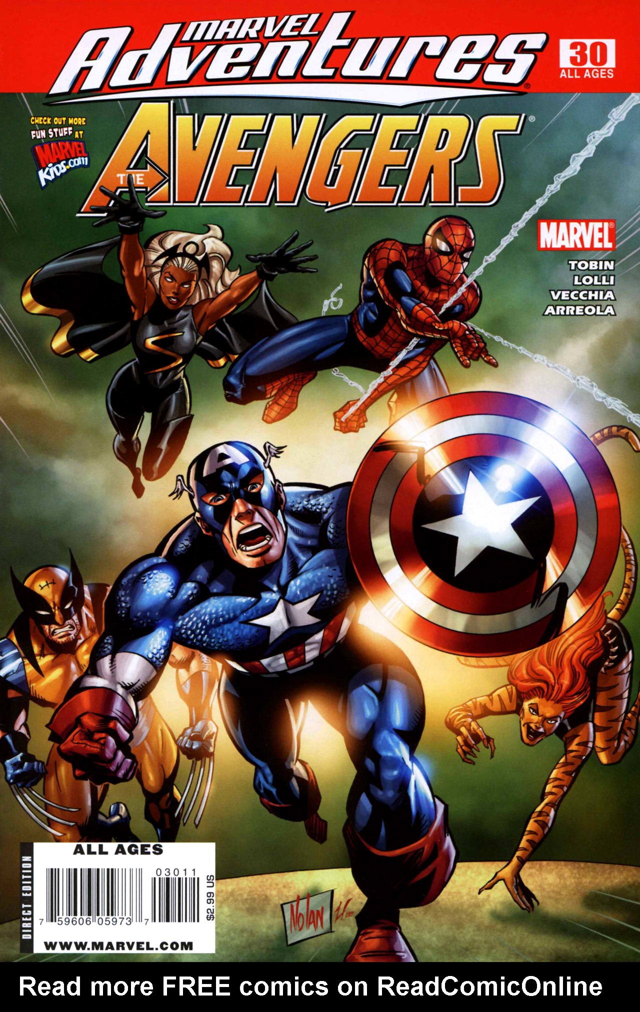 Read online Marvel Adventures The Avengers comic -  Issue #30 - 1