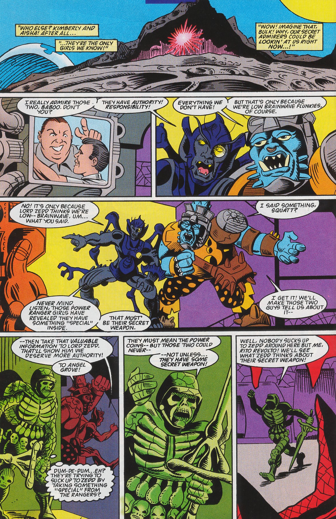 Read online Saban's Mighty Morphin' Power Rangers comic -  Issue #2 - 21