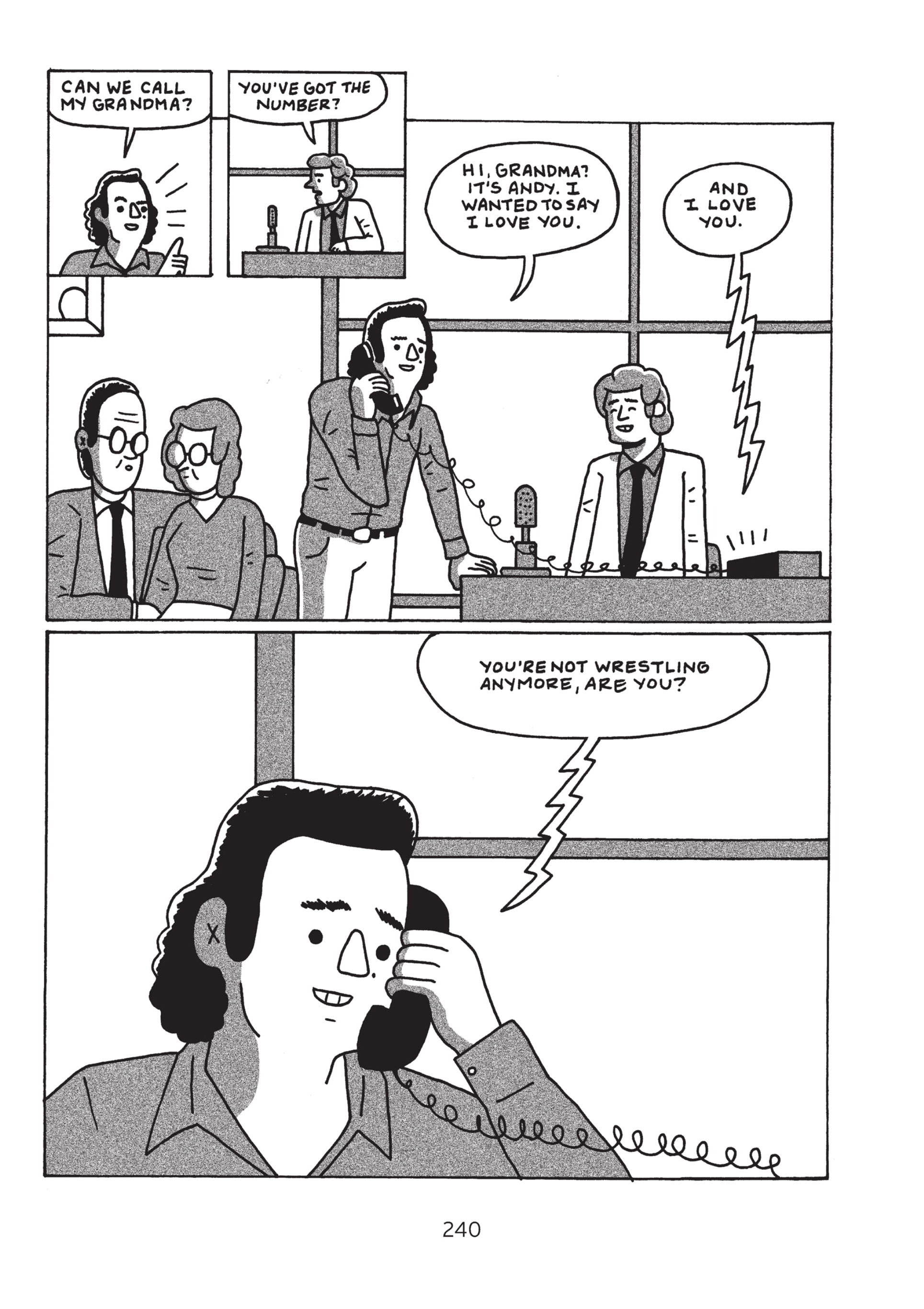 Read online Is This Guy For Real?: The Unbelievable Andy Kaufman comic -  Issue # TPB (Part 3) - 45