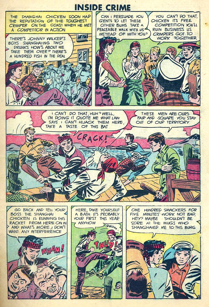 Read online Inside Crime comic -  Issue #1 - 7