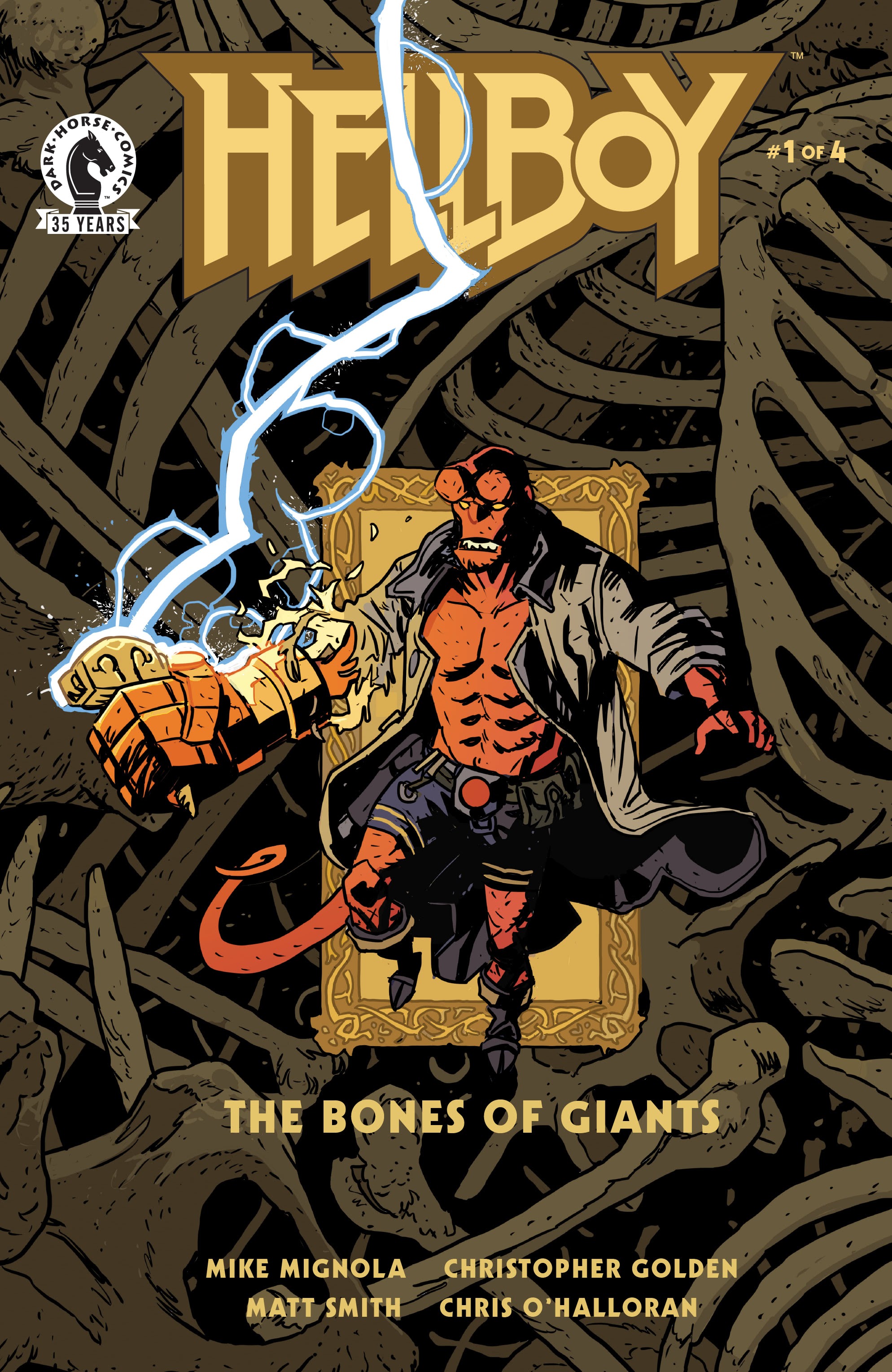 Read online Hellboy: The Bones of Giants comic -  Issue #1 - 1